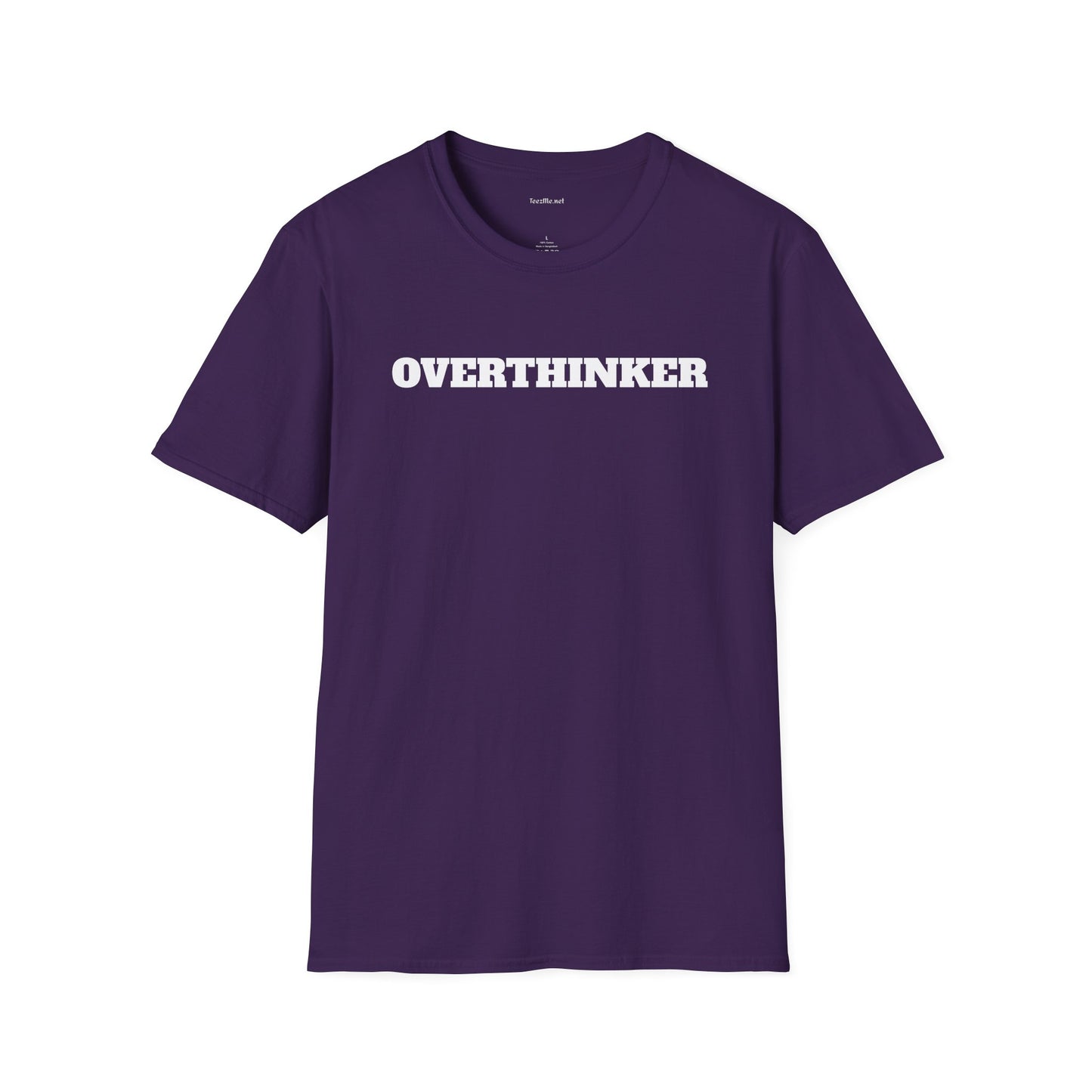 OVERTHINKER - Unisex Softstyle T-Shirt 100% Cotton Graphic