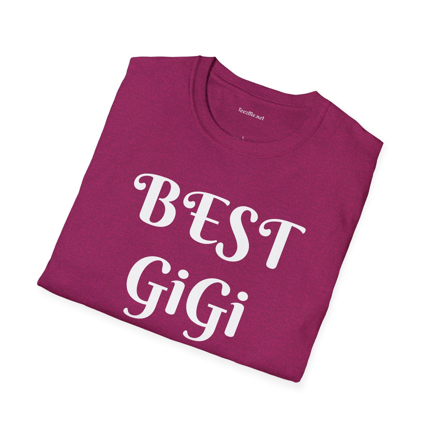 Best GiGi ever - Unisex Softstyle T-Shirt 100% Cotton Graphic