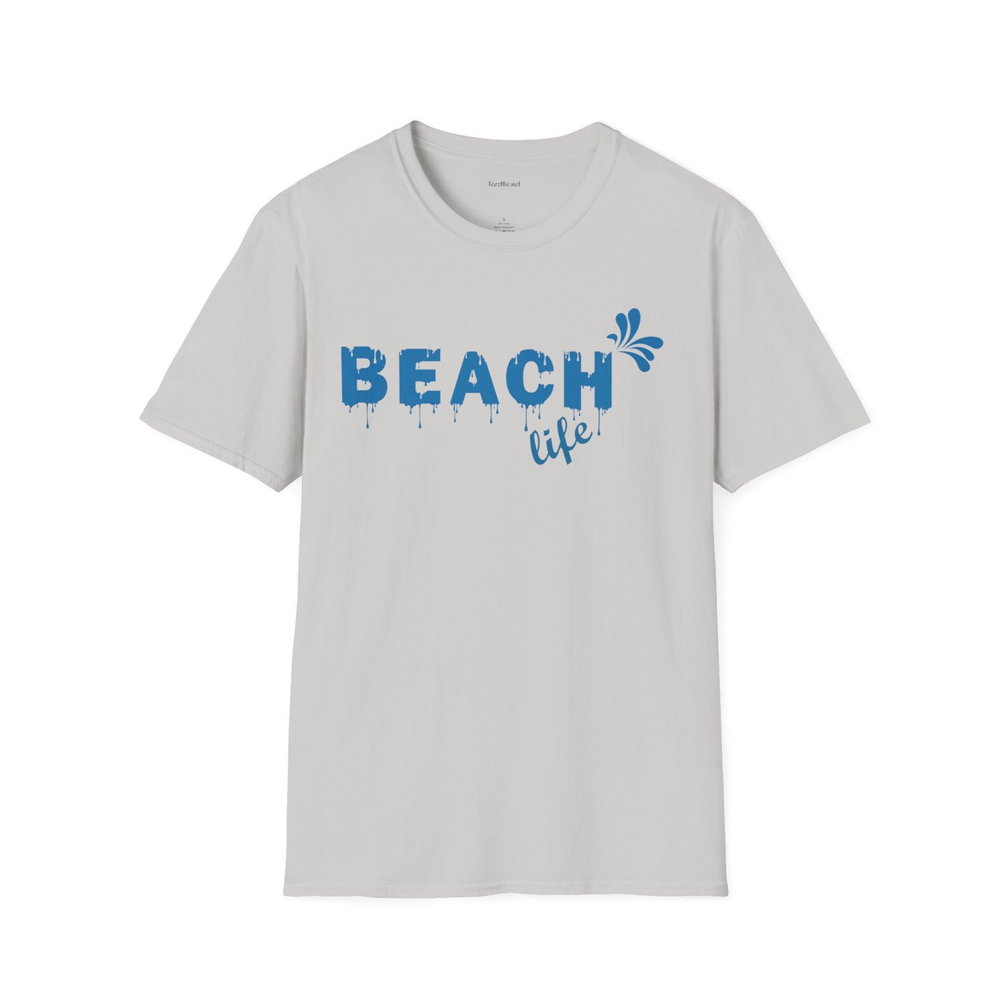 Beach Life Unisex Softstyle T-Shirt 100% Cotton Graphic