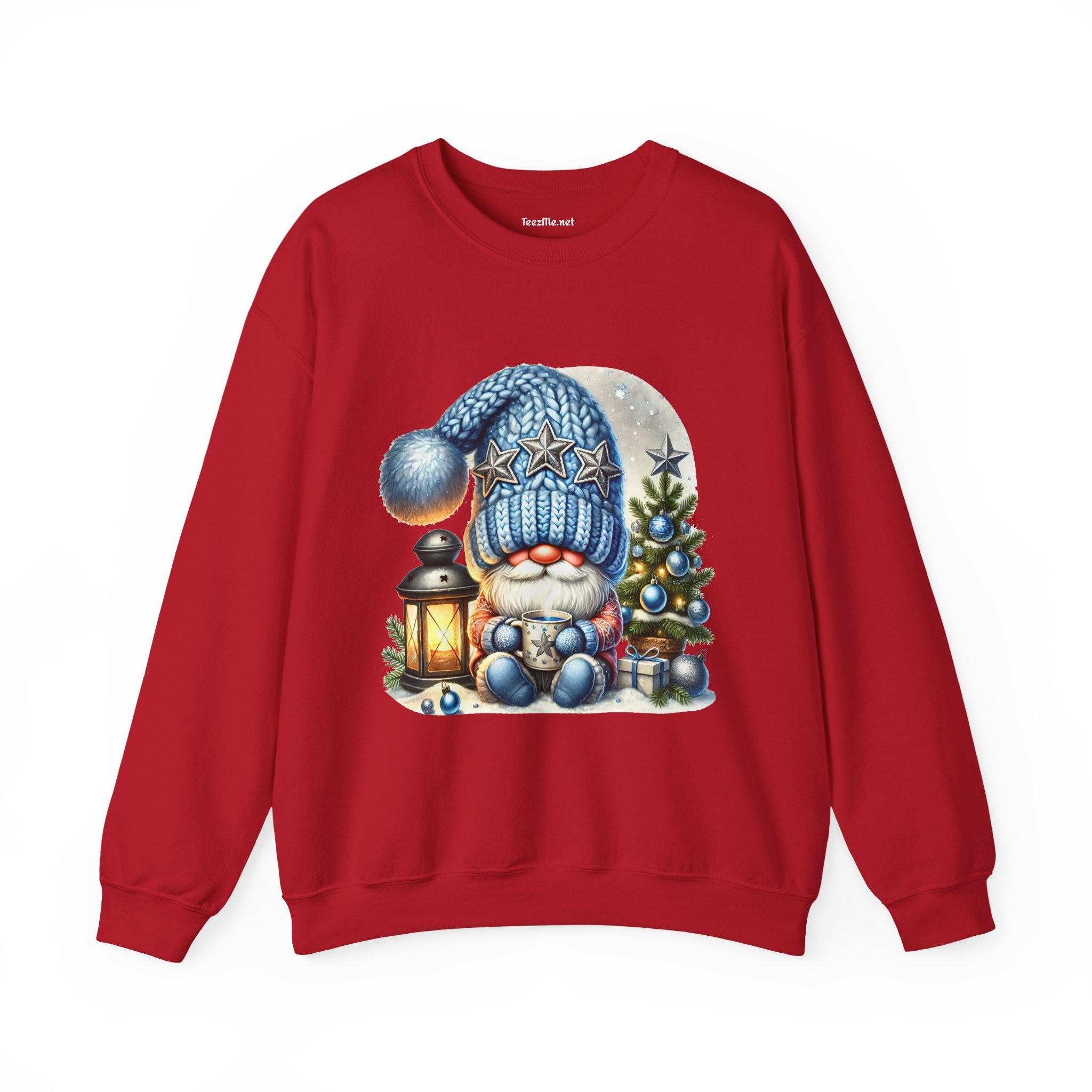 Cozy Christmas Gnome Unisex Heavy Blend™ Crewneck Sweatshirt