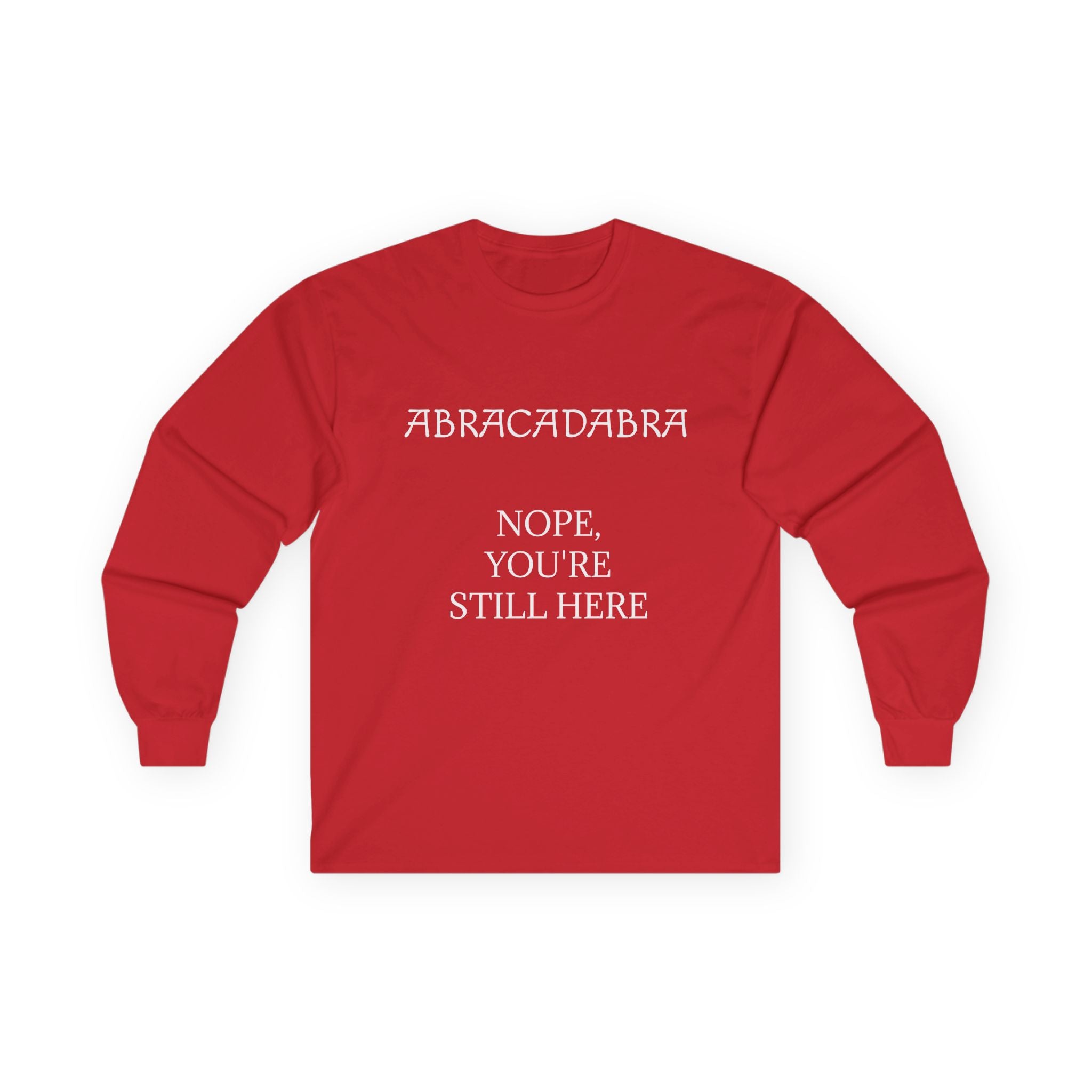 Abracadabra - Unisex Ultra Cotton Long Sleeve Tee