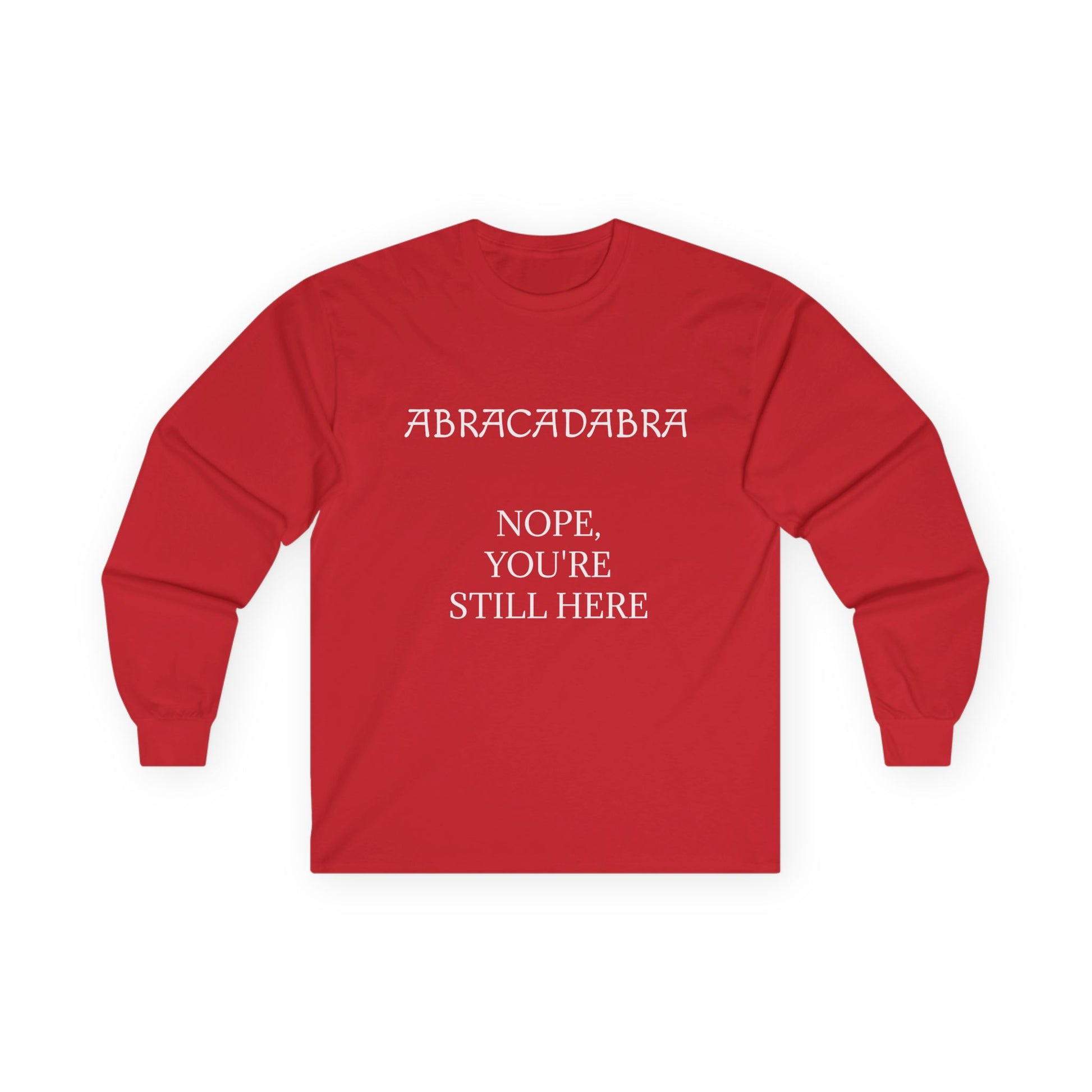 Abracadabra - Unisex Ultra Cotton Long Sleeve Tee