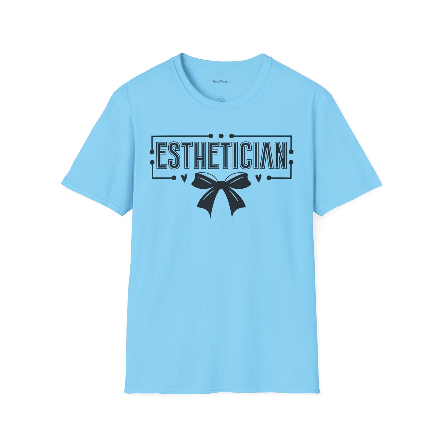 Esthetician  with bow 01 Unisex Soft Style T-Shirt 100% Cotton Graphic