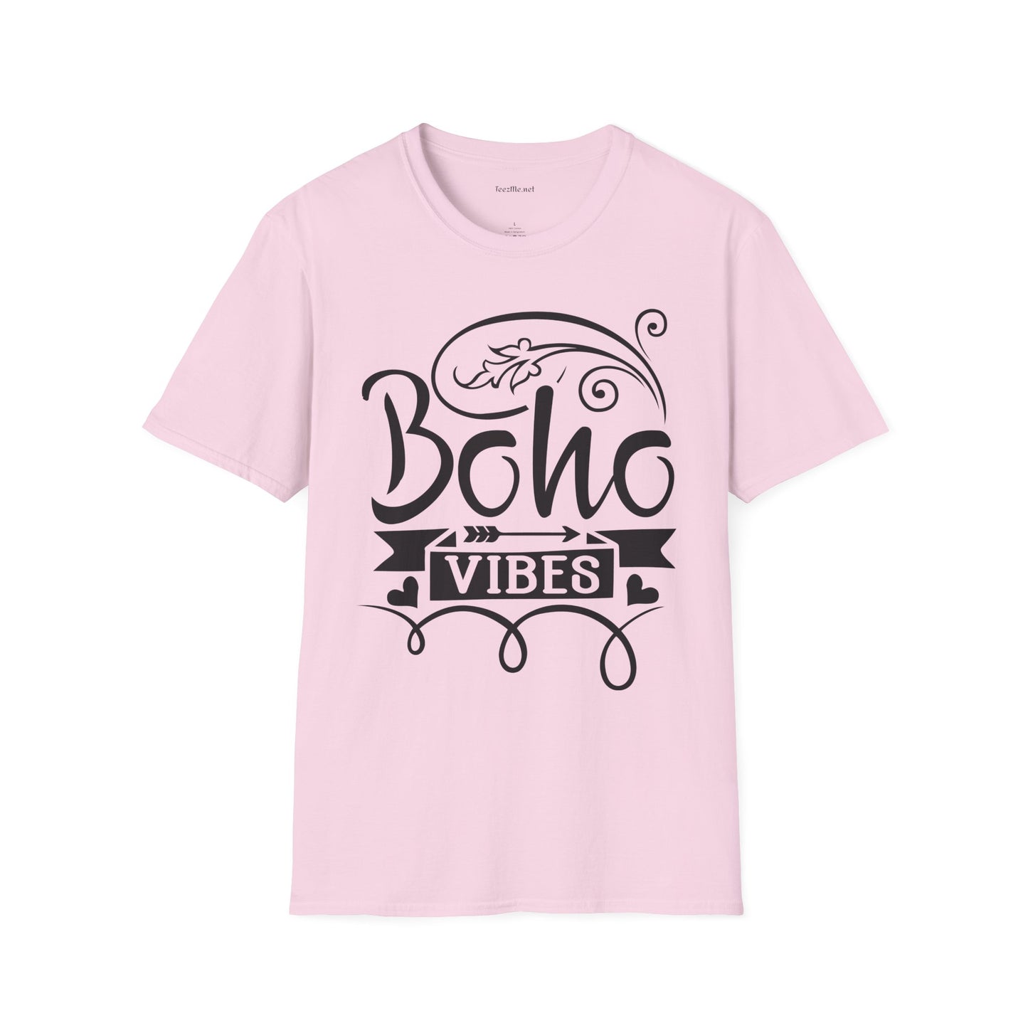 BOHO Vibes 04 Unisex Soft Style T-Shirt 100% Cotton Graphic