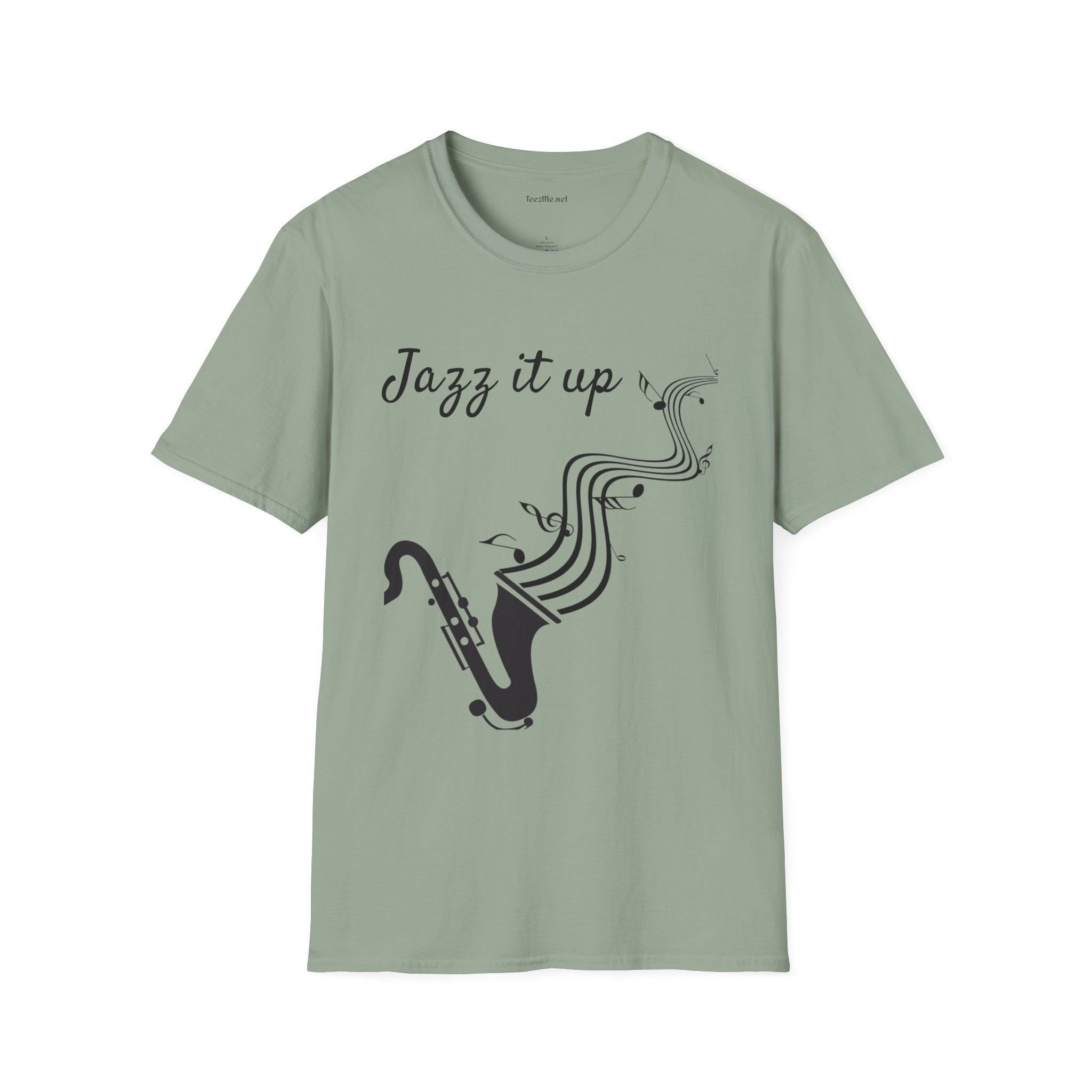 Jazz it up Unisex Softstyle T-Shirt 100% Cotton Graphic