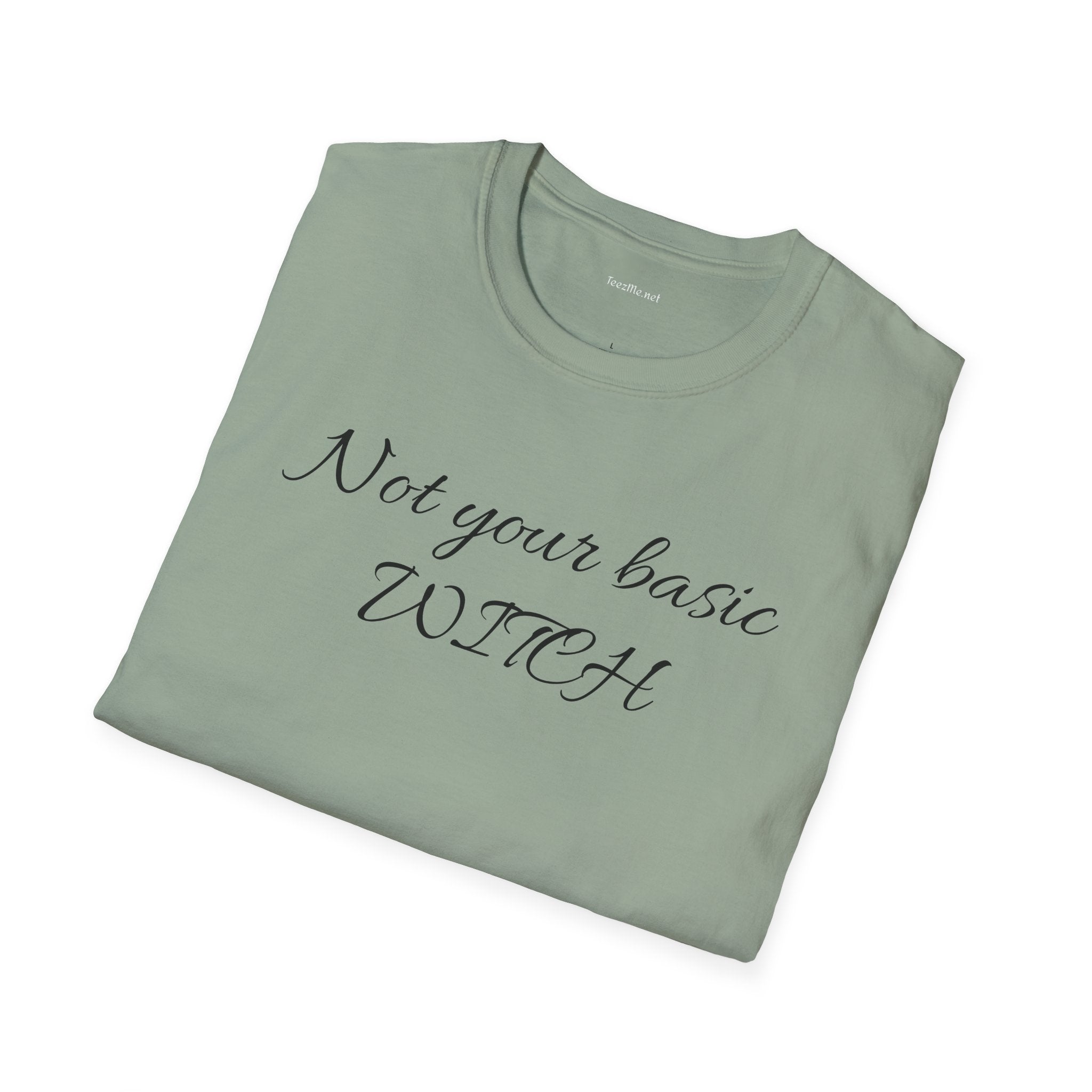 Not your basic Witch - Unisex Softstyle T-Shirt 100% Cotton Graphic