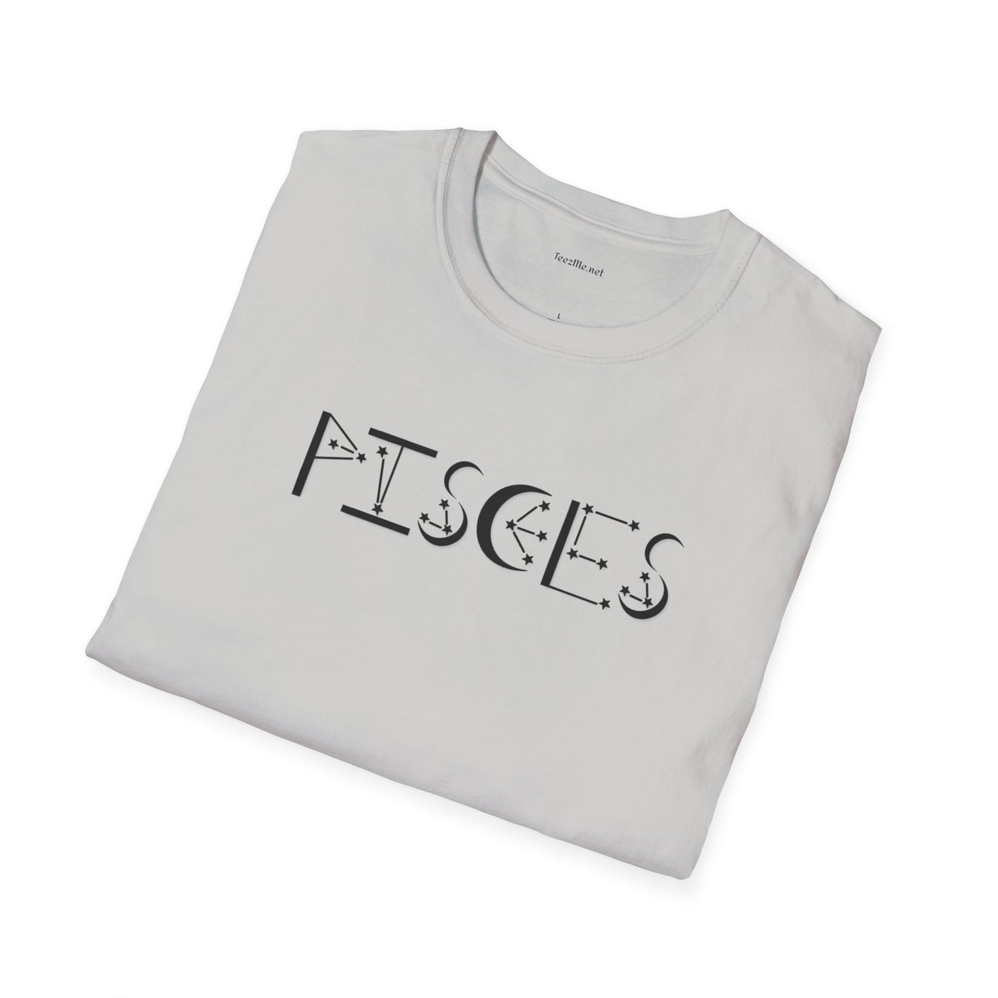 Pisces Zodiac - Unisex Softstyle T-Shirt 100% Cotton Graphic