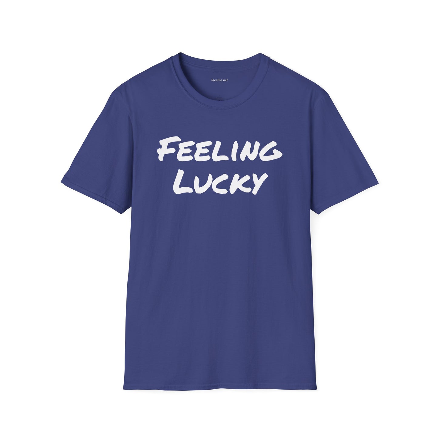 Feeling Lucky - Unisex Softstyle T-Shirt 100% Cotton Graphic
