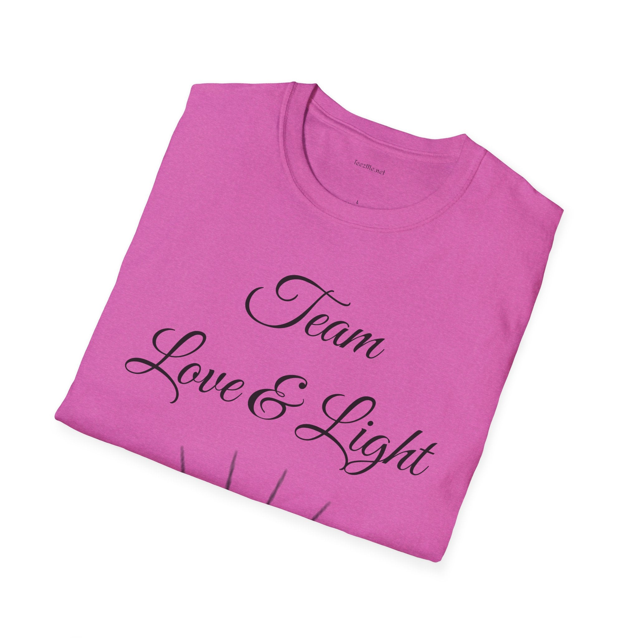 Team Love & Light - Unisex Softstyle T-Shirt 100% Cotton Graphic