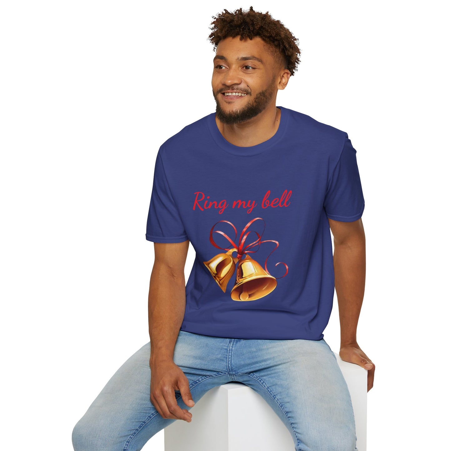 Ring my bell - Unisex Softstyle T-Shirt 100% Cotton Graphic