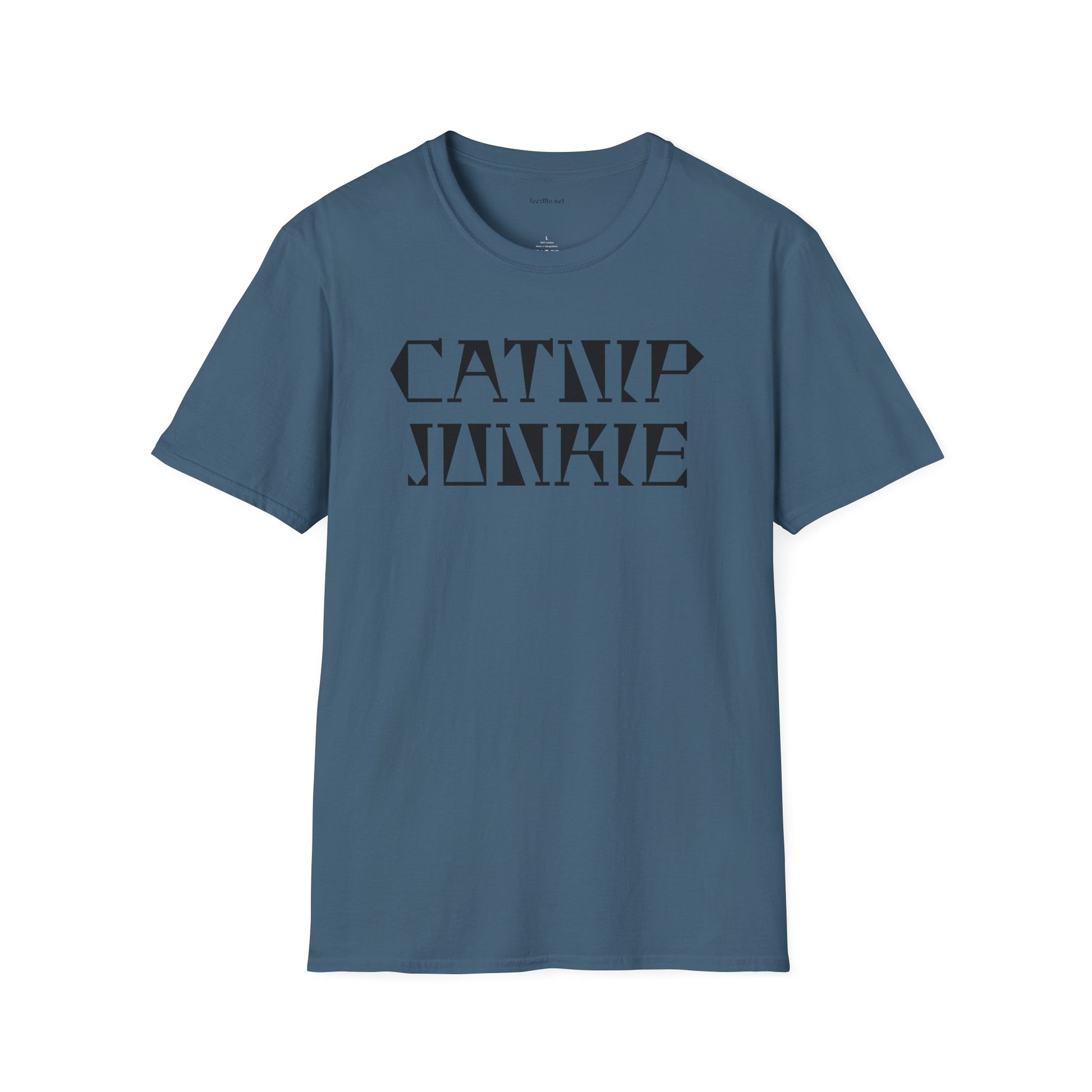 Catnip Junkie - Unisex Softstyle T-Shirt 100% Cotton Graphic