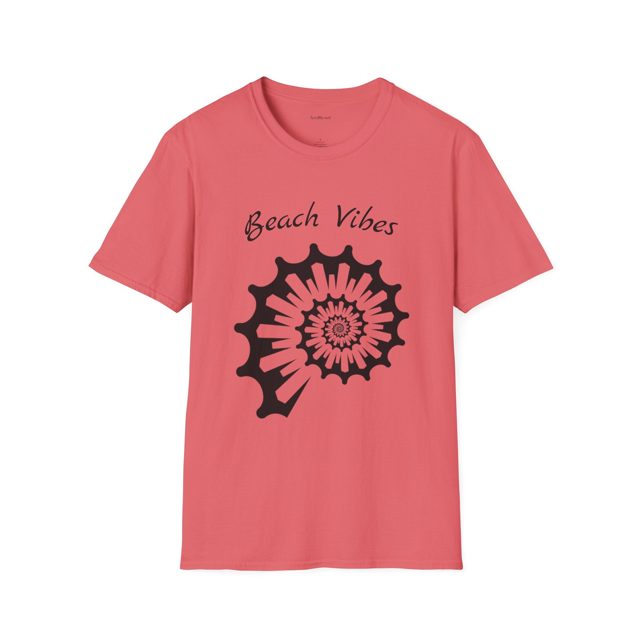 Beach Vibes - Unisex Softstyle T-Shirt 100% Cotton Graphic