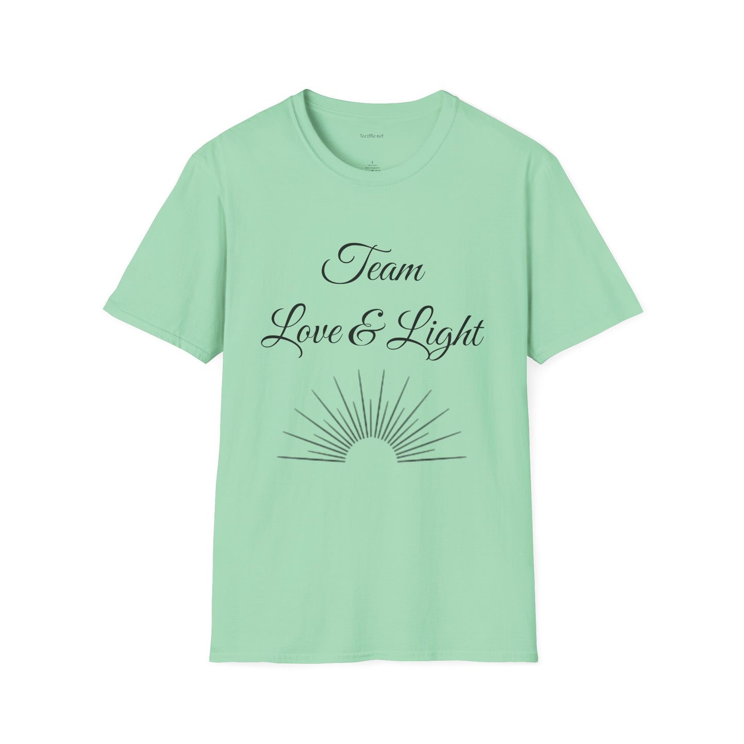 Team Love & Light - Unisex Softstyle T-Shirt 100% Cotton Graphic