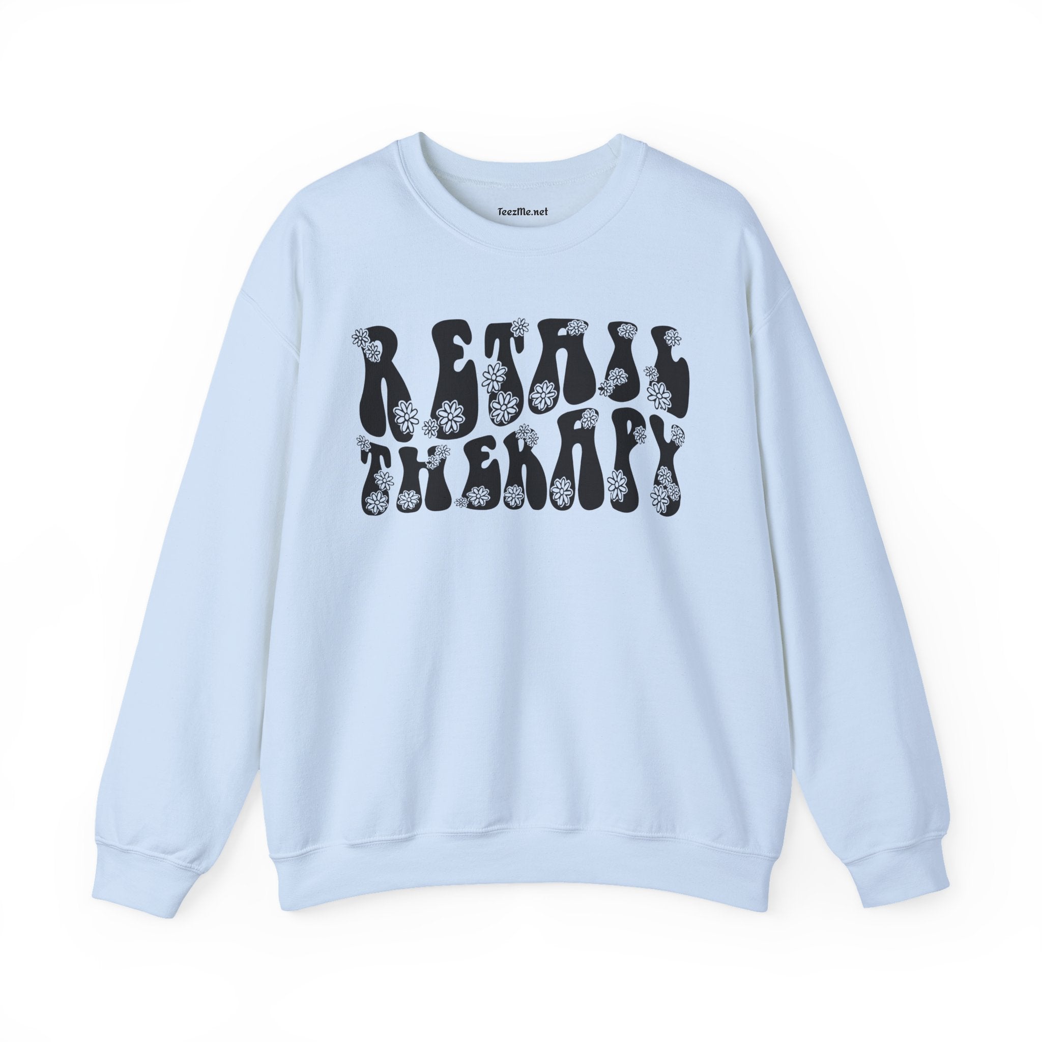 Retail Therapy Retro 01 Unisex Heavy Blend™ Crewneck Sweatshirt Graphic