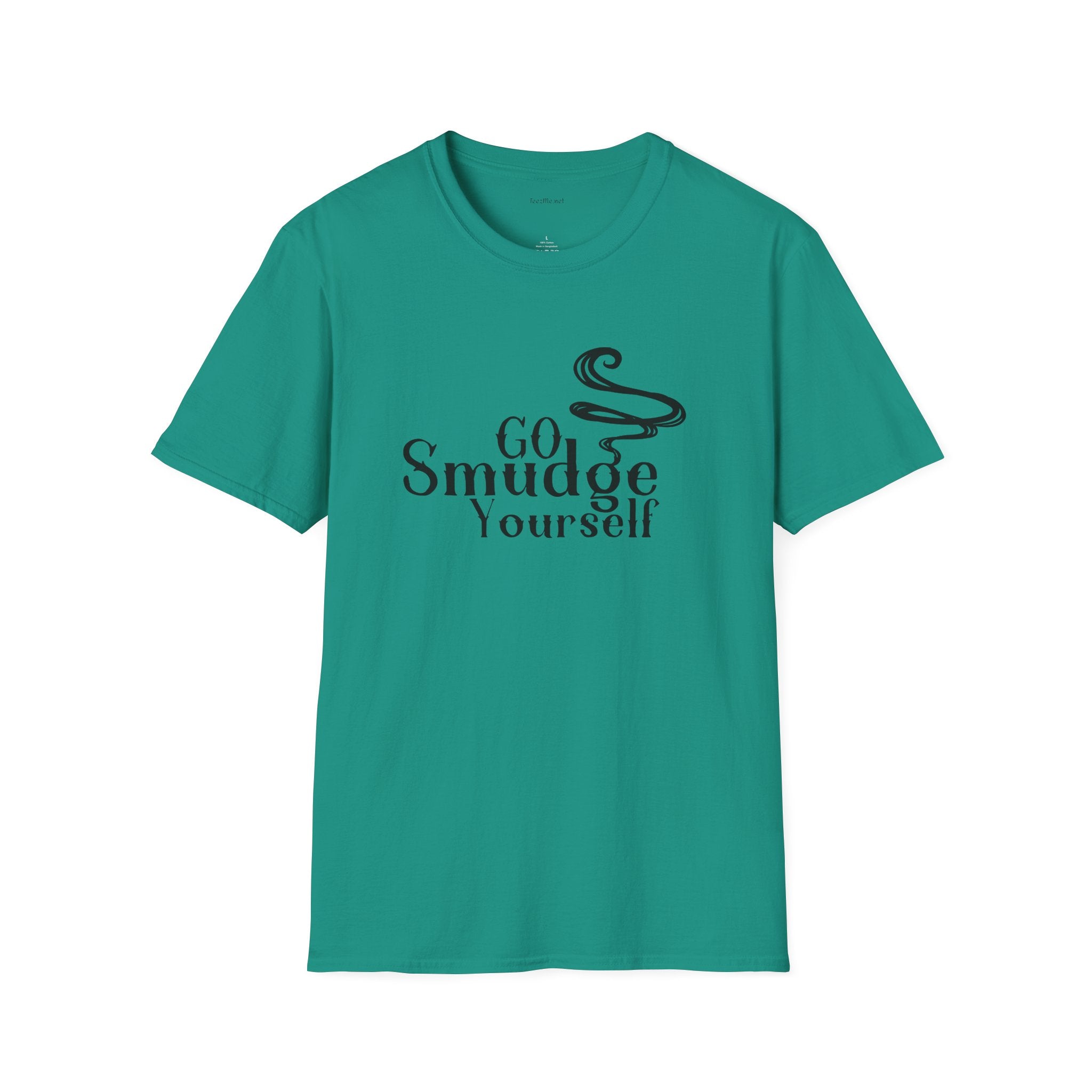 Go Smudge Yourself.1  - Unisex Softstyle T-Shirt 100% Cotton Graphic