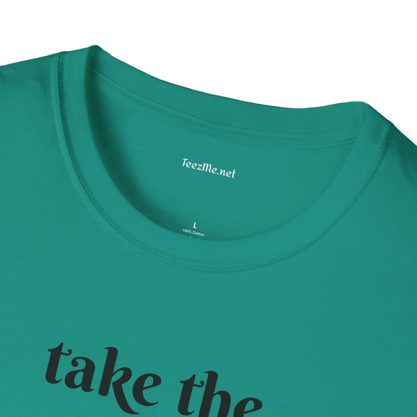 Take the scenic route- Unisex Softstyle T-Shirt 100% Cotton Graphic