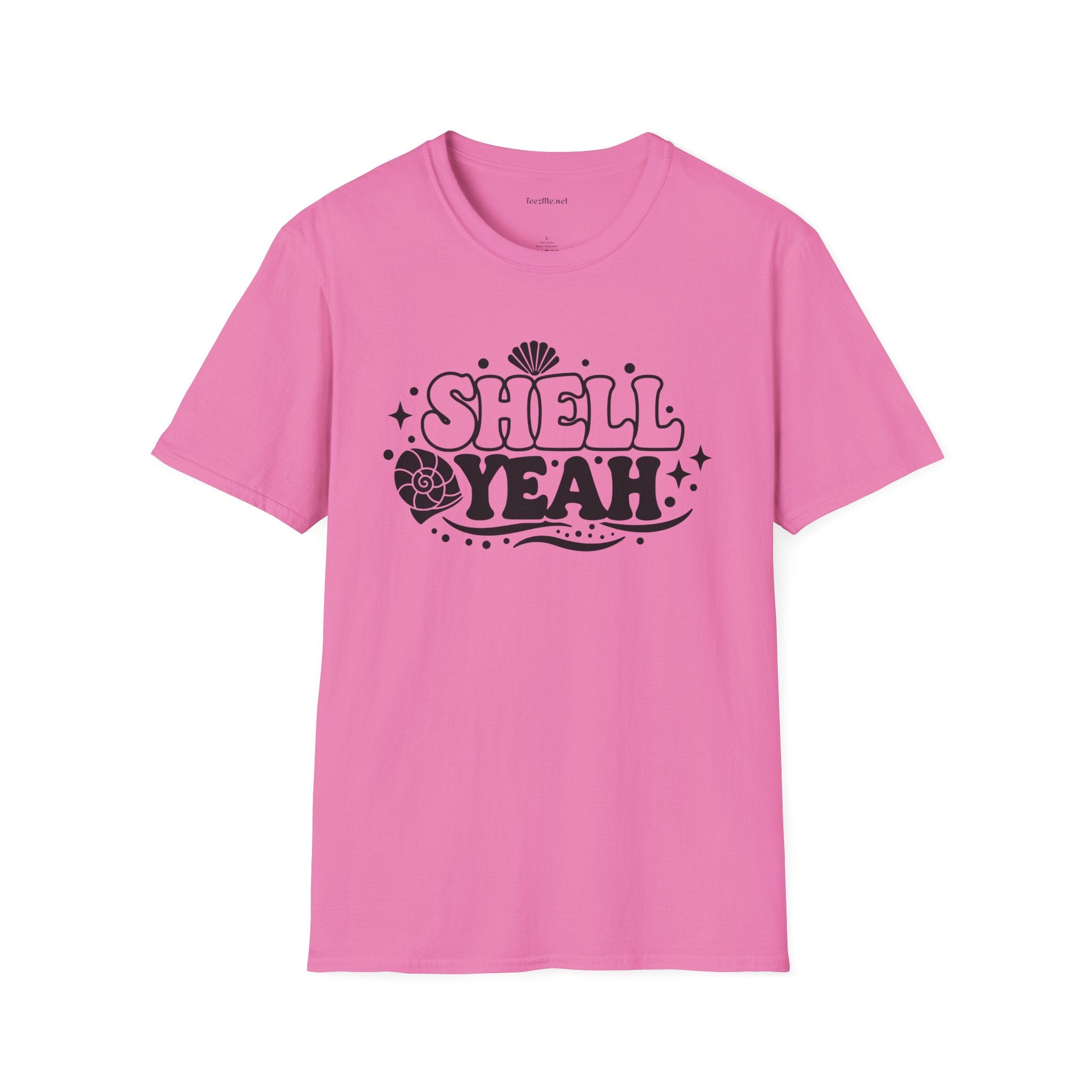 Shell Yeah 02 Unisex Softstyle T-Shirt 100% Cotton Graphic