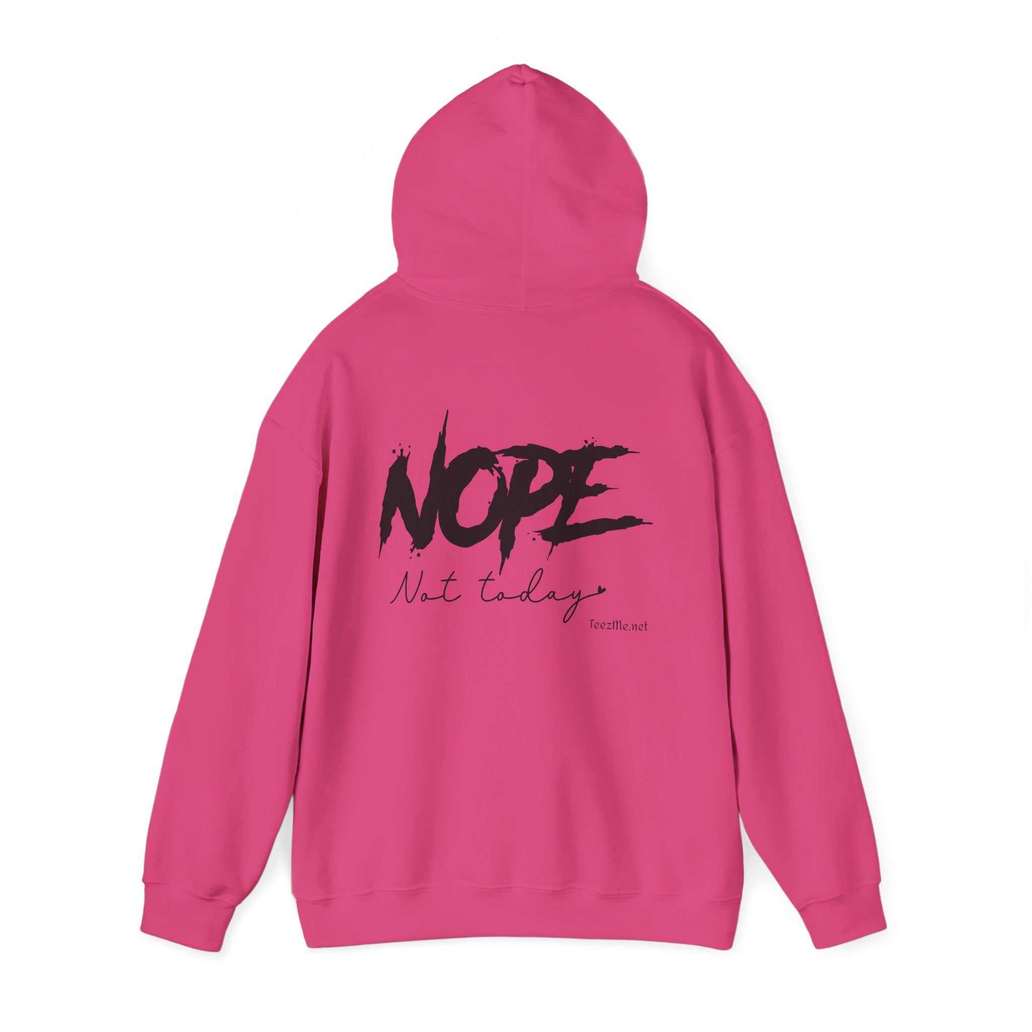 NOPE not today - Unisex Heavy Blend™ Hooded Sweatshirt
