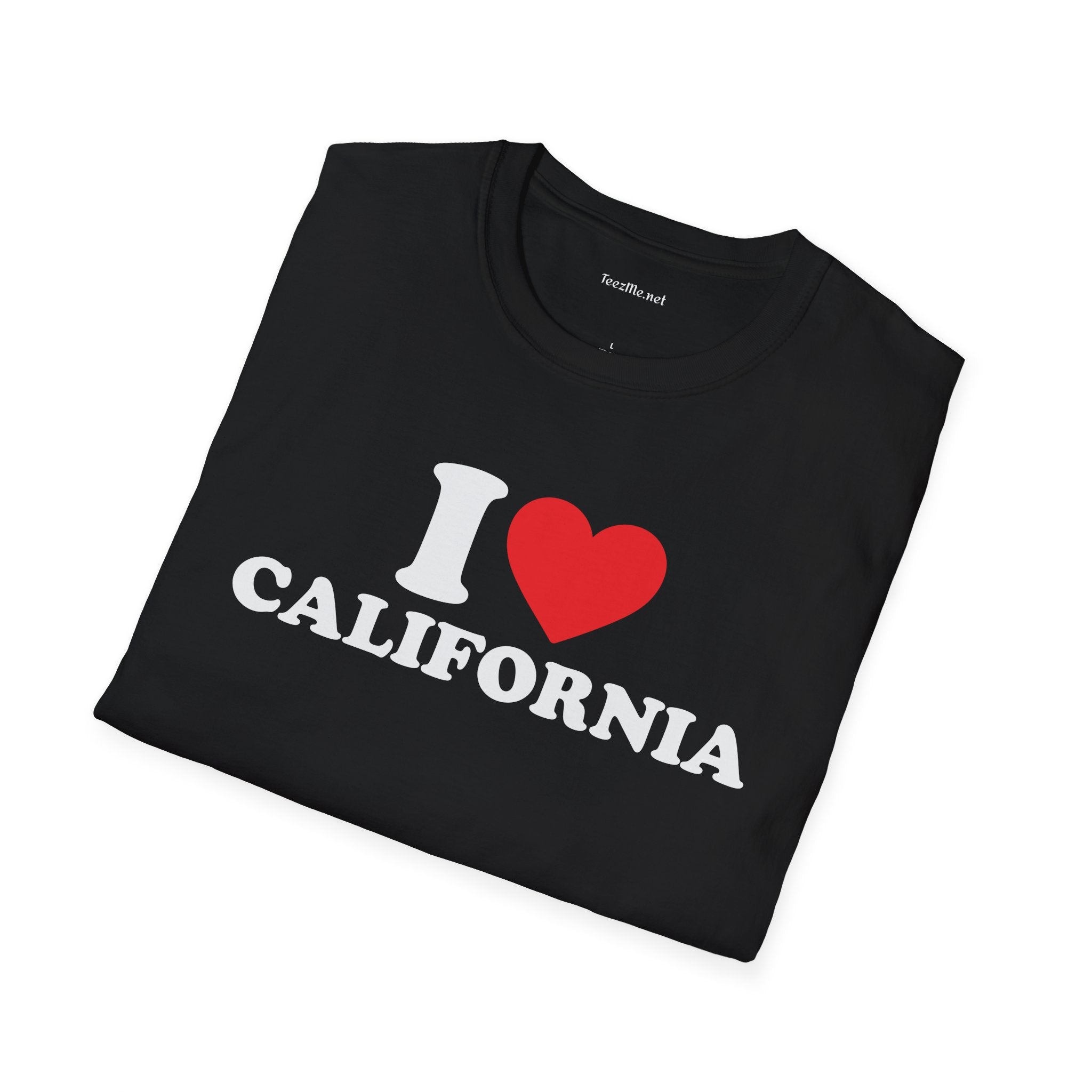 I Love California Unisex Softstyle T-Shirt 100% Cotton