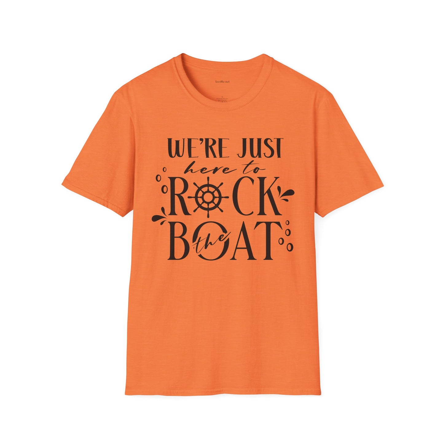 Rock the Boat - Unisex Softstyle T-Shirt 100% Cotton Graphic