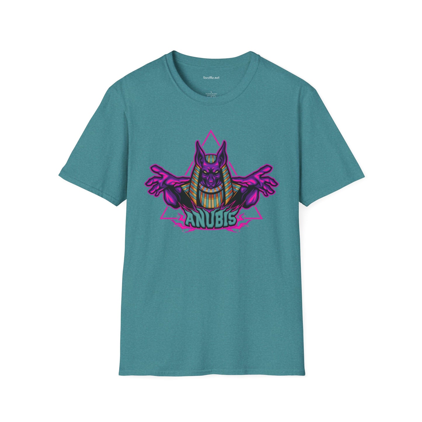Anubis Eqyptian Mystic Unisex Soft Style T-Shirt 100% Cotton