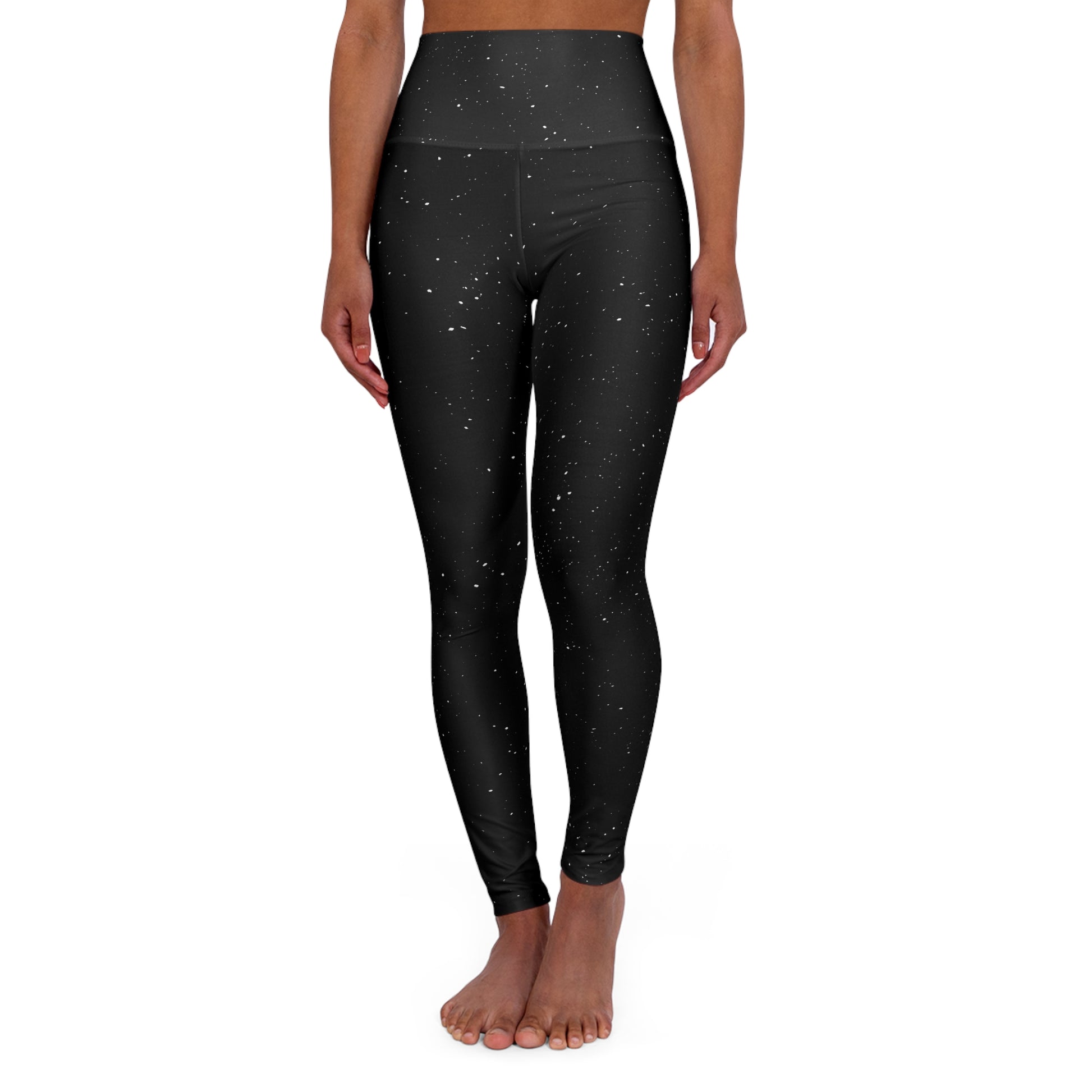 Galaxy Speckle High-Waist Yoga Leggings