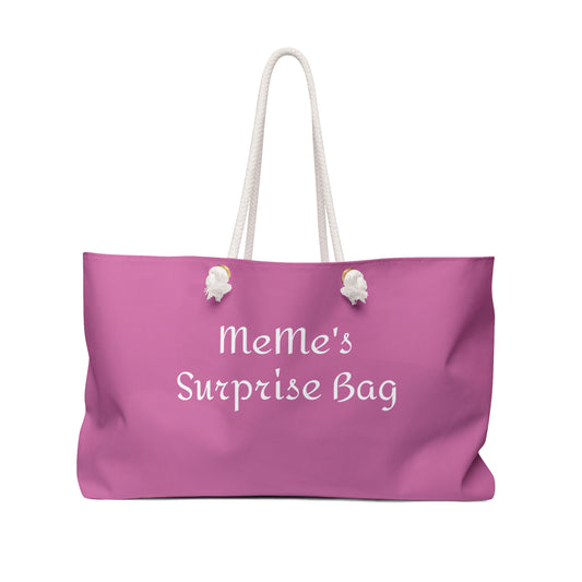 MeMe's Surprise Bag - Weekender Bag