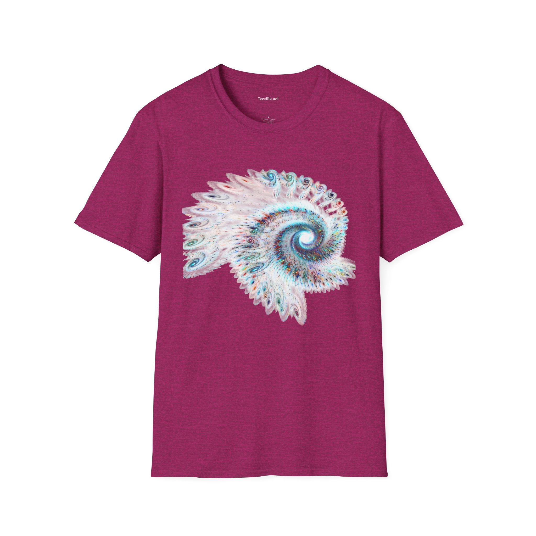 Abstract Spiral - Unisex  Softstyle T-Shirt 100% Cotton Graphic