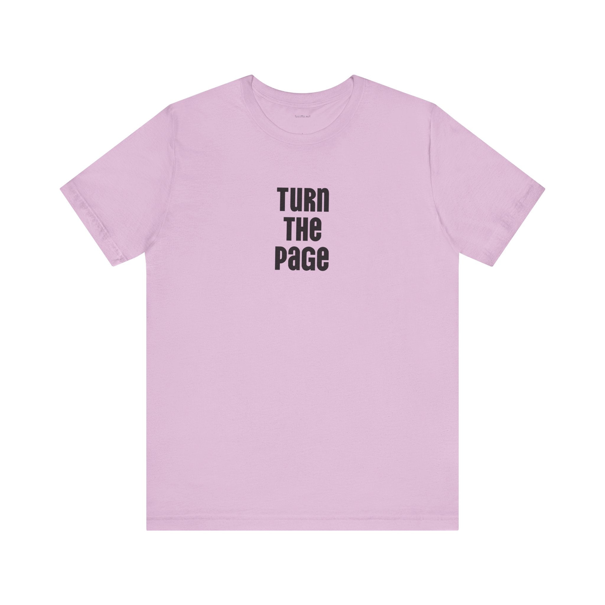 Turn the Page - Unisex Jersey Short Sleeve Tee