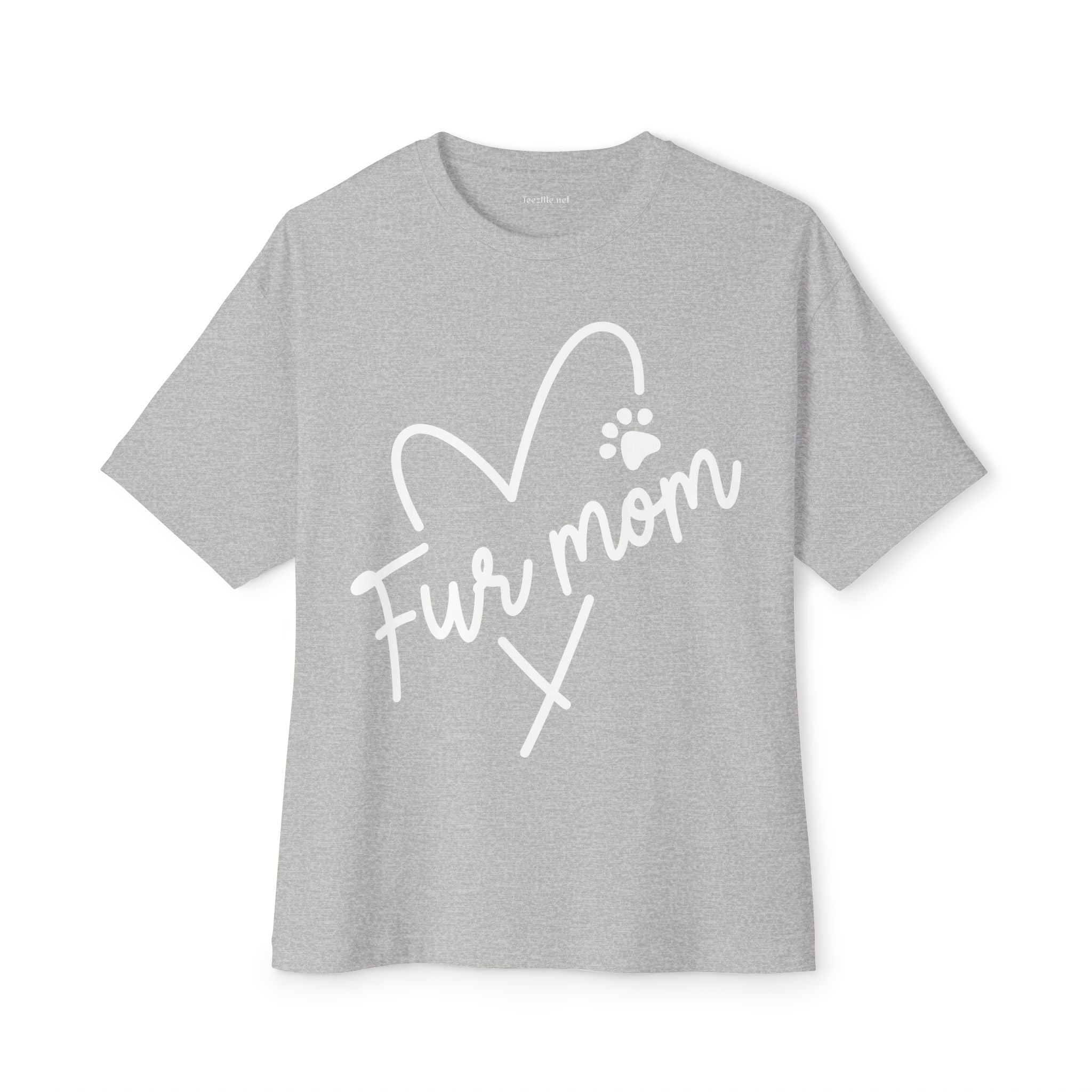 Fur Mom 01 Unisex Oversized Boxy Tee