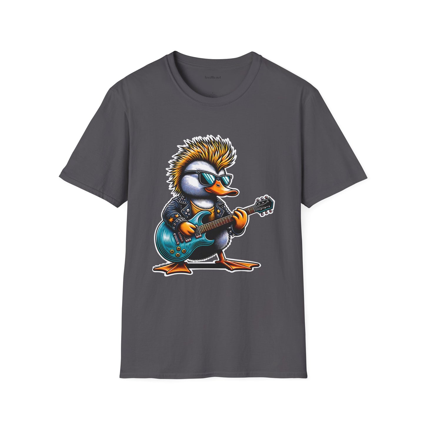 Rockn' Duck Unisex Softstyle T-Shirt 100% Cotton Graphic