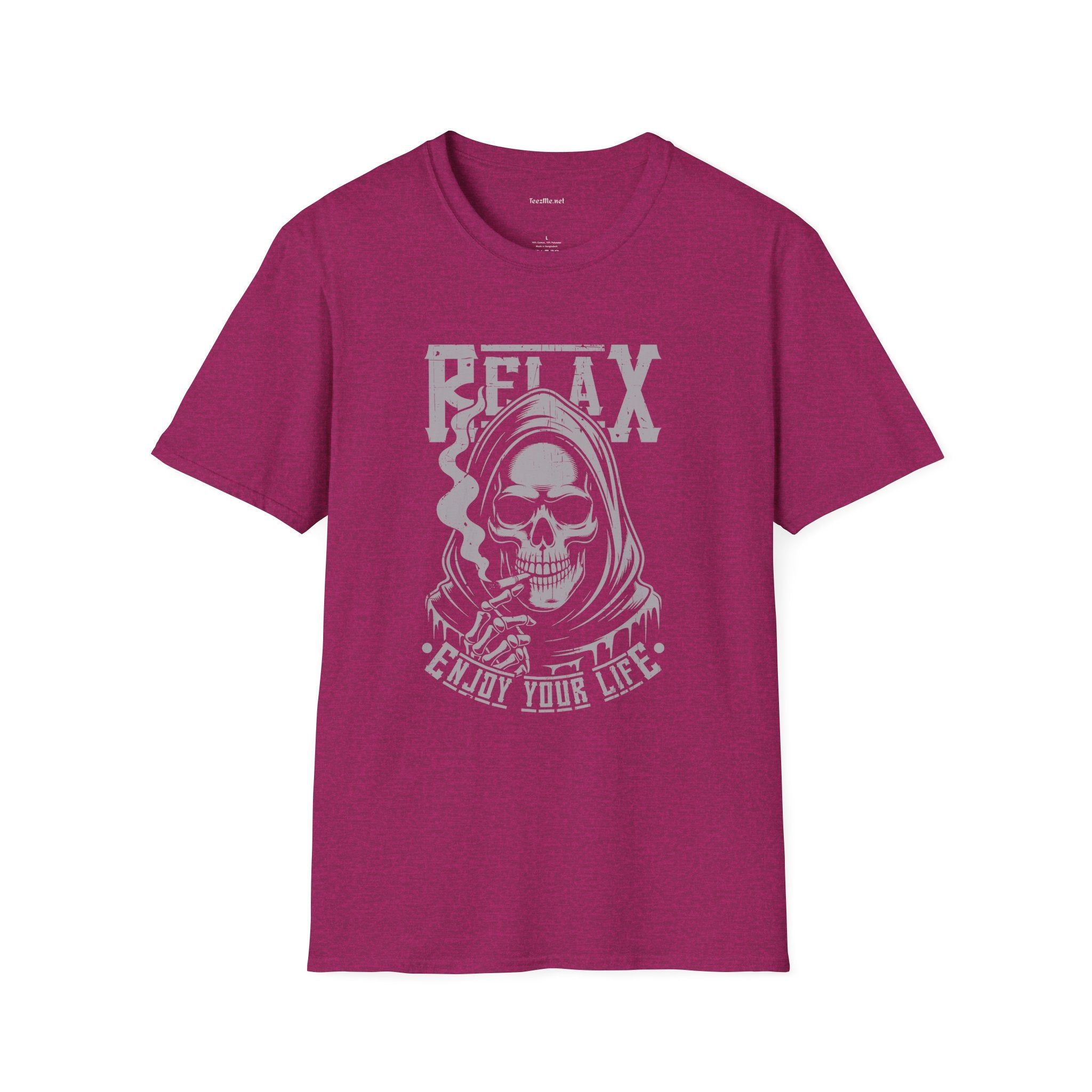Relax, Enjoy Your Life Skull T-Shirt