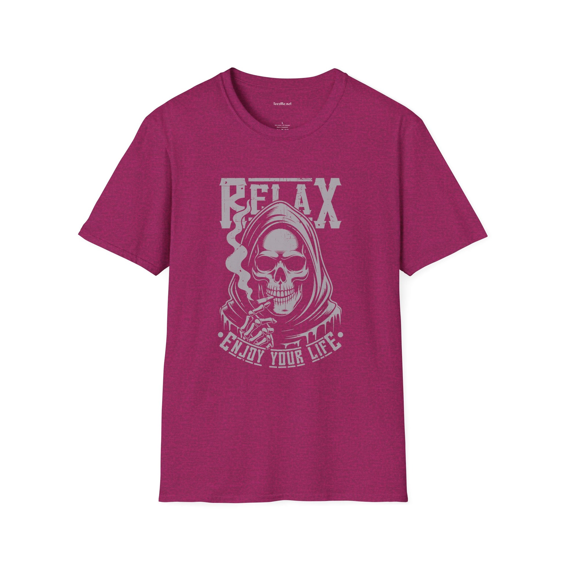 Relax, Enjoy Your Life Skull T-Shirt