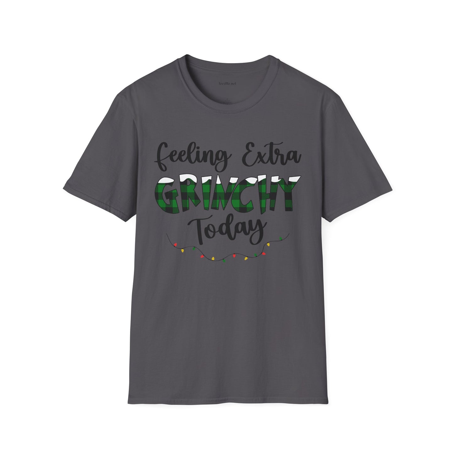 Feeling Extra Grinchy 01 Unisex Softstyle T-Shirt 100% Cotton