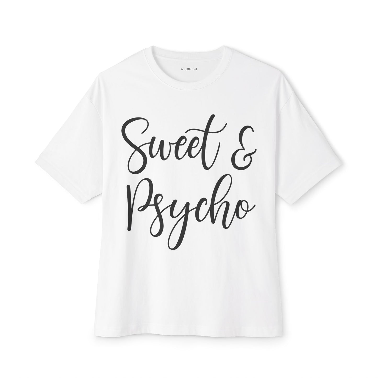 Sweet & Psycho 01 Unisex Oversized Boxy Tee
