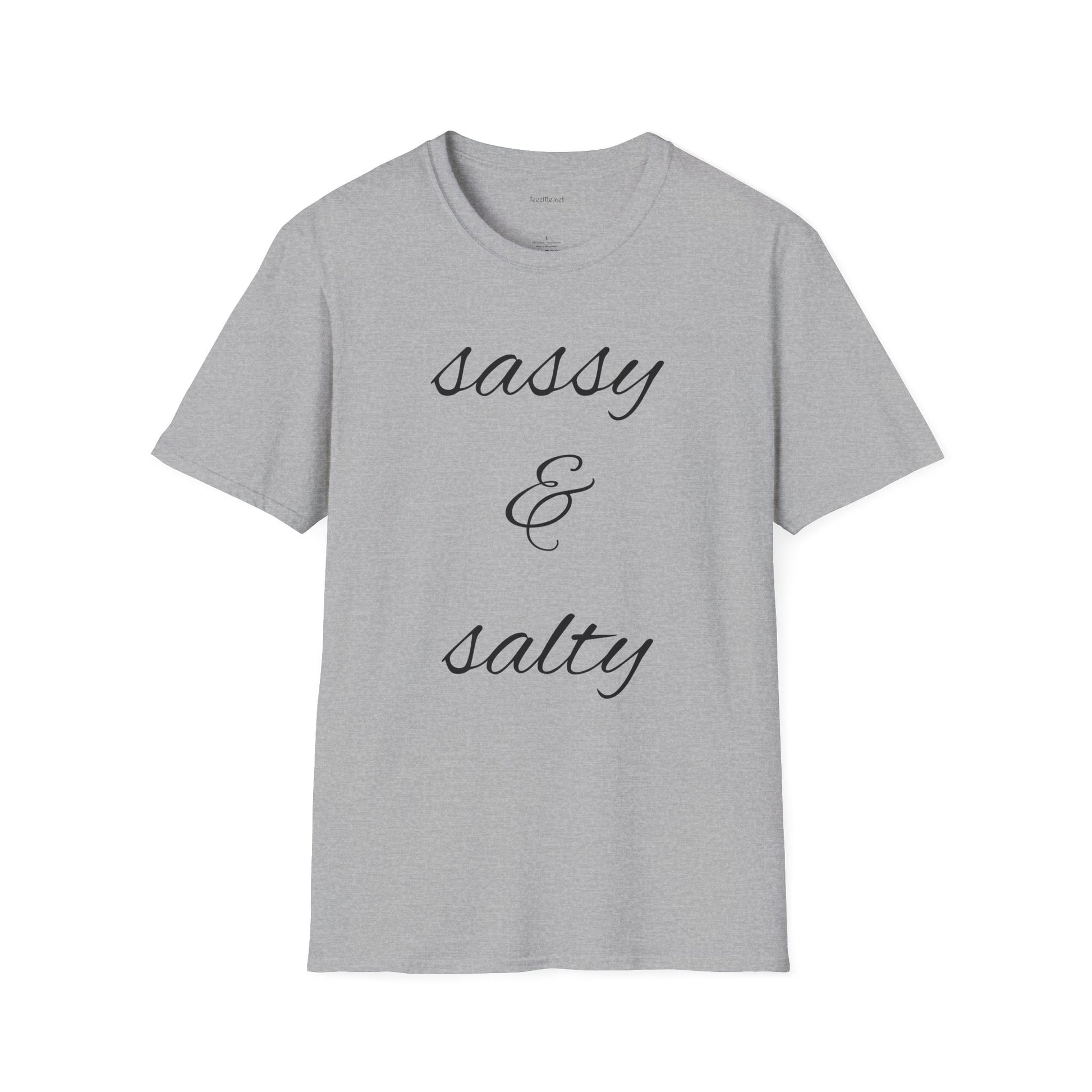 Sassy & Salty - Unisex Softstyle T-Shirt 100% Cotton Graphic