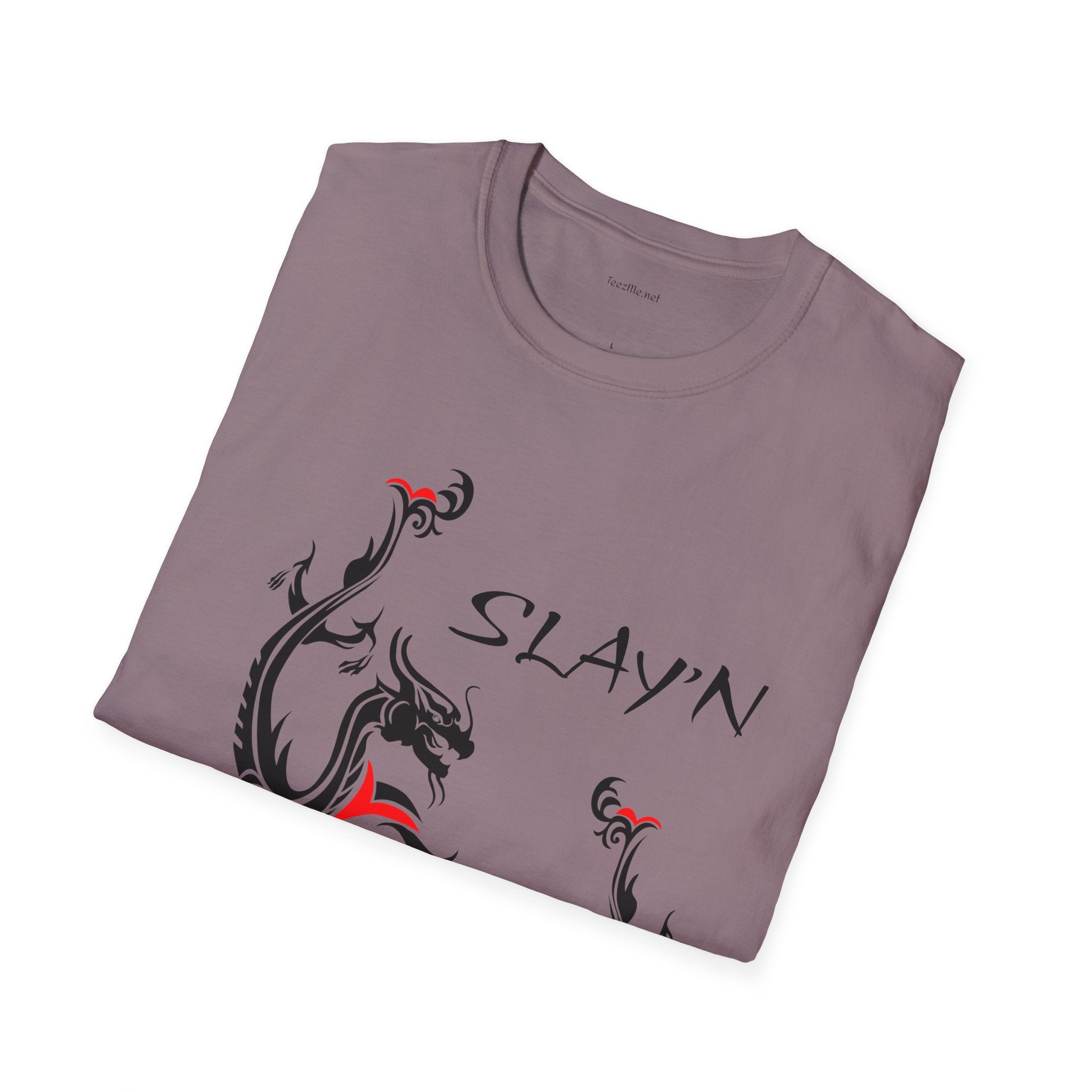 SLAY'N - Unisex Softstyle T-Shirt 100% Cotton Graphic