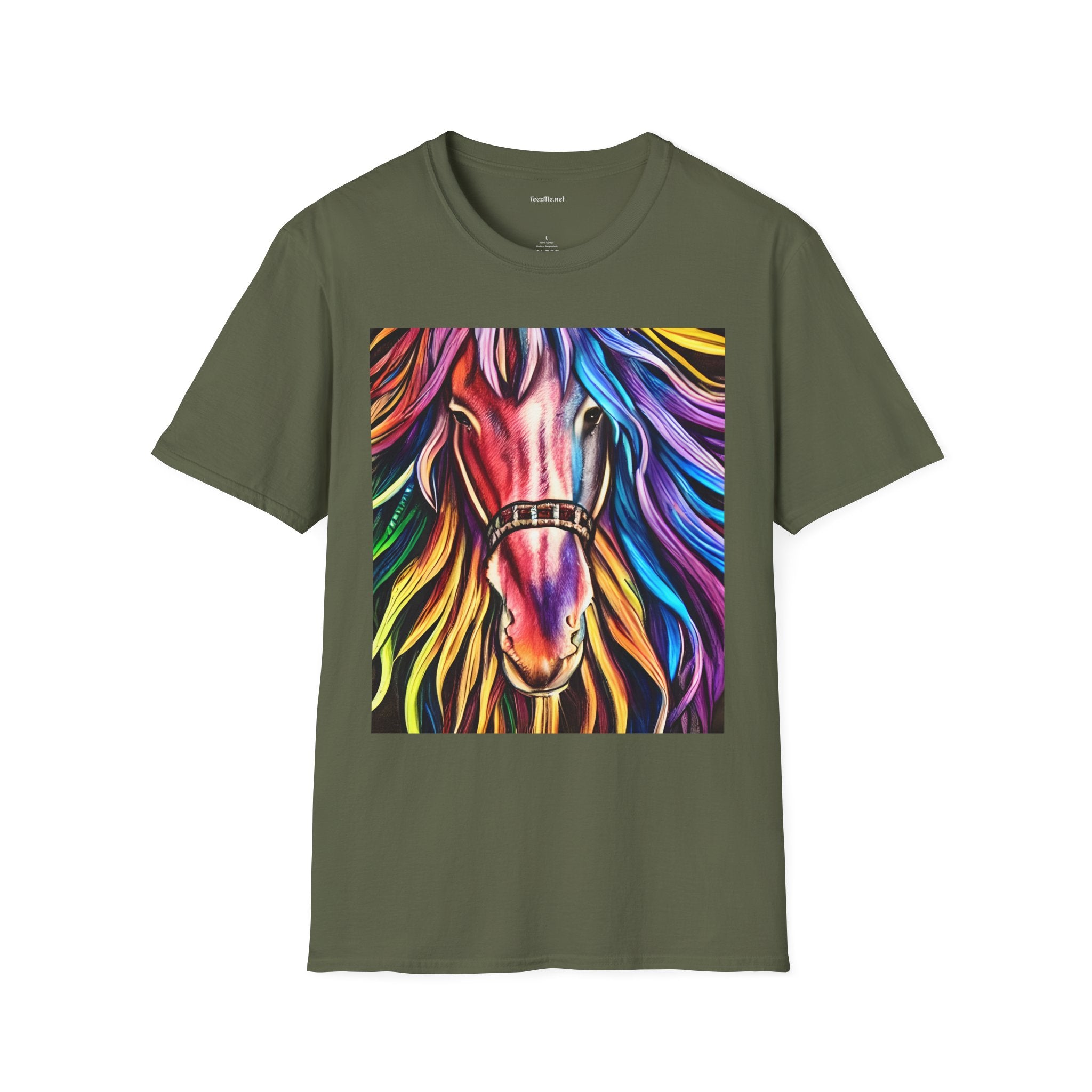 Spirit Horse - Unisex Softstyle T-Shirt 100% Cotton Graphic