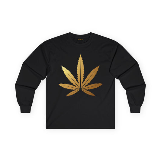 Gold Weed - Unisex Ultra Cotton Long Sleeve Tee