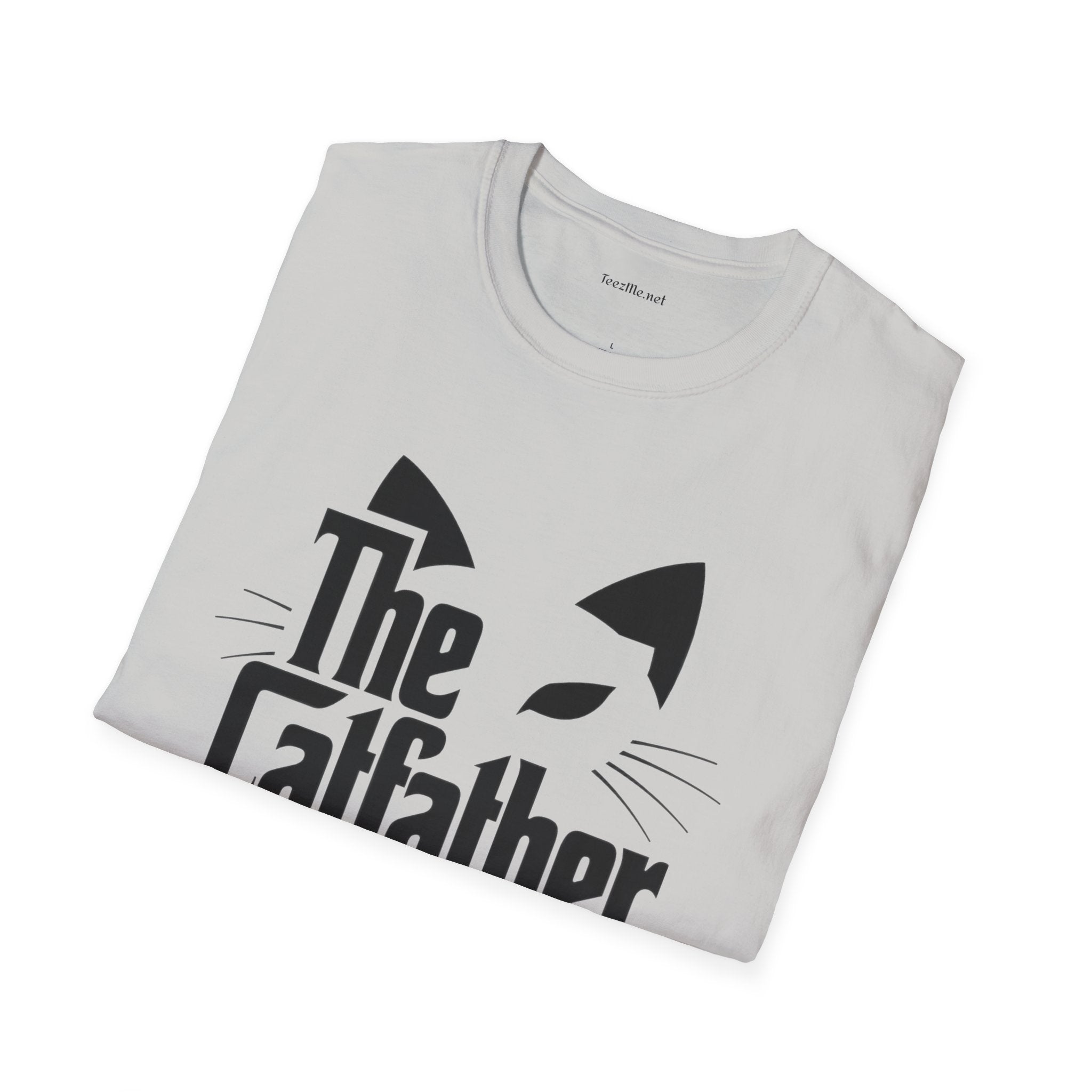 The Catfather 1 Unisex Softstyle T-Shirt 100% Cotton Graphic