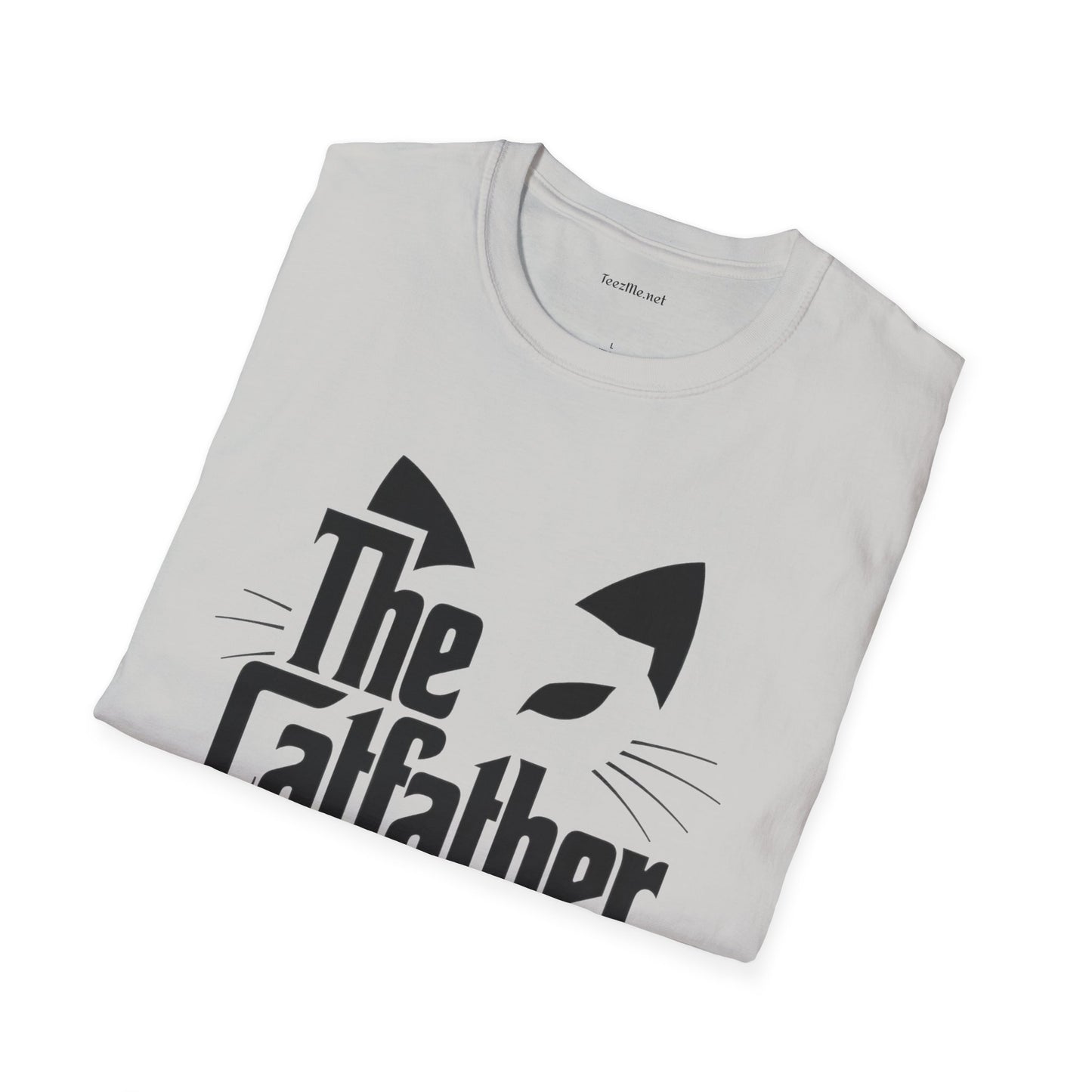 The Catfather 1 Unisex Softstyle T-Shirt 100% Cotton Graphic