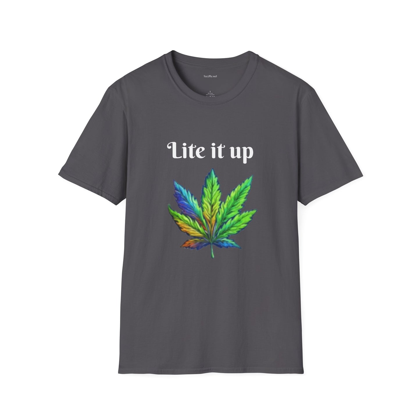 Lite it up - Unisex Softstyle T-Shirt 100% Cotton Graphic