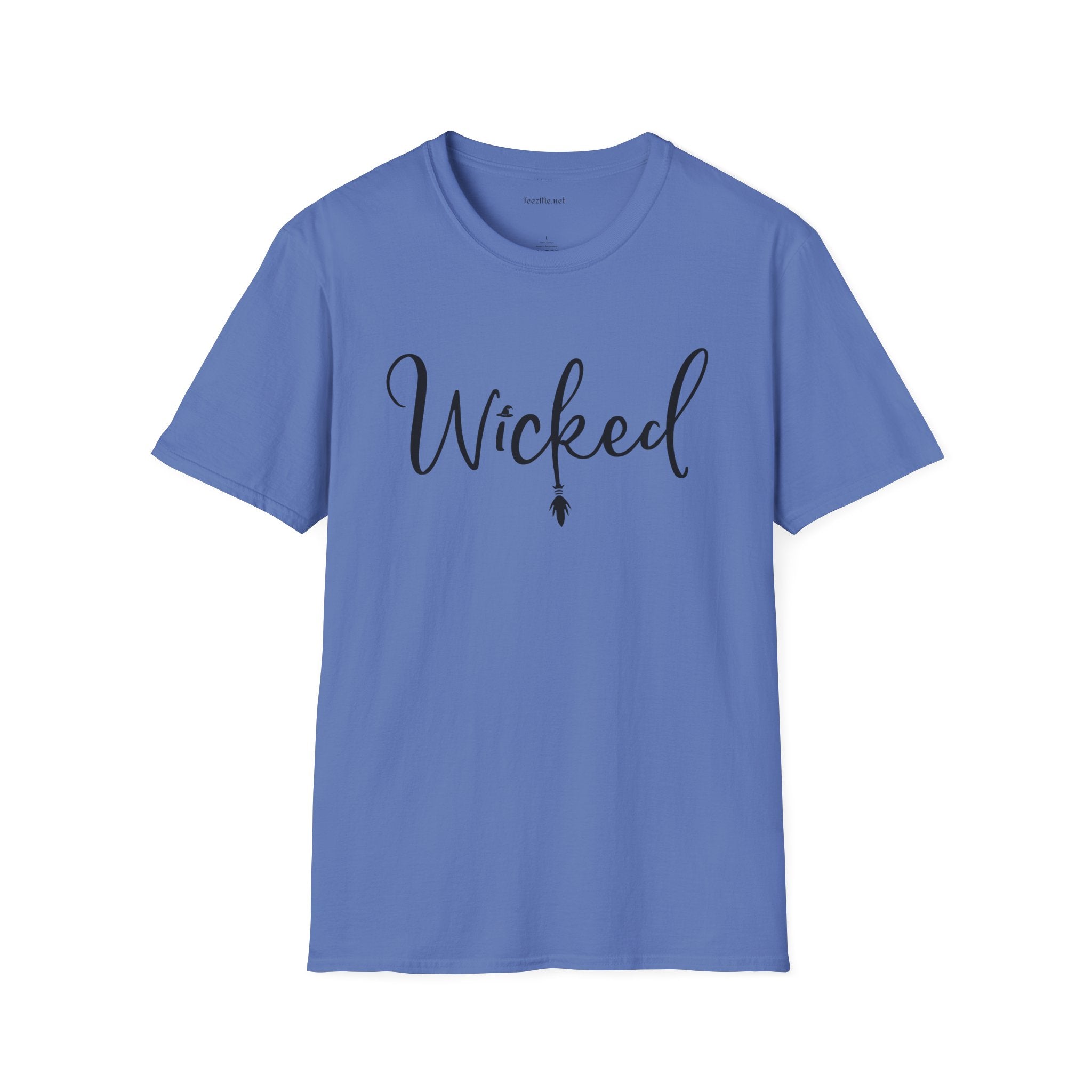 Wicked (black) Unisex SoftStyle T-Shirt 100% Cotton Graphic