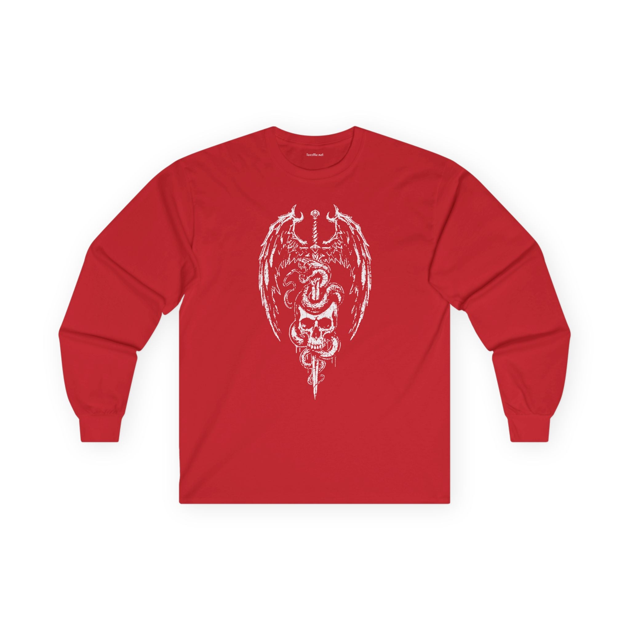 Snake with Sword Long Sleeve Tee