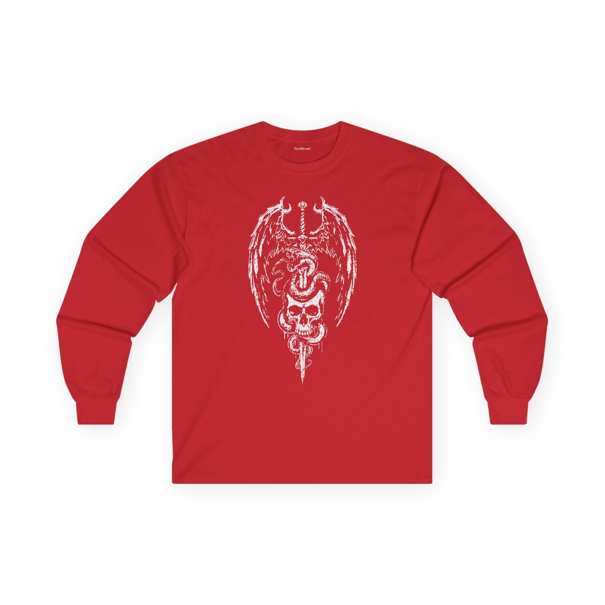 Snake with Sword Long Sleeve Tee