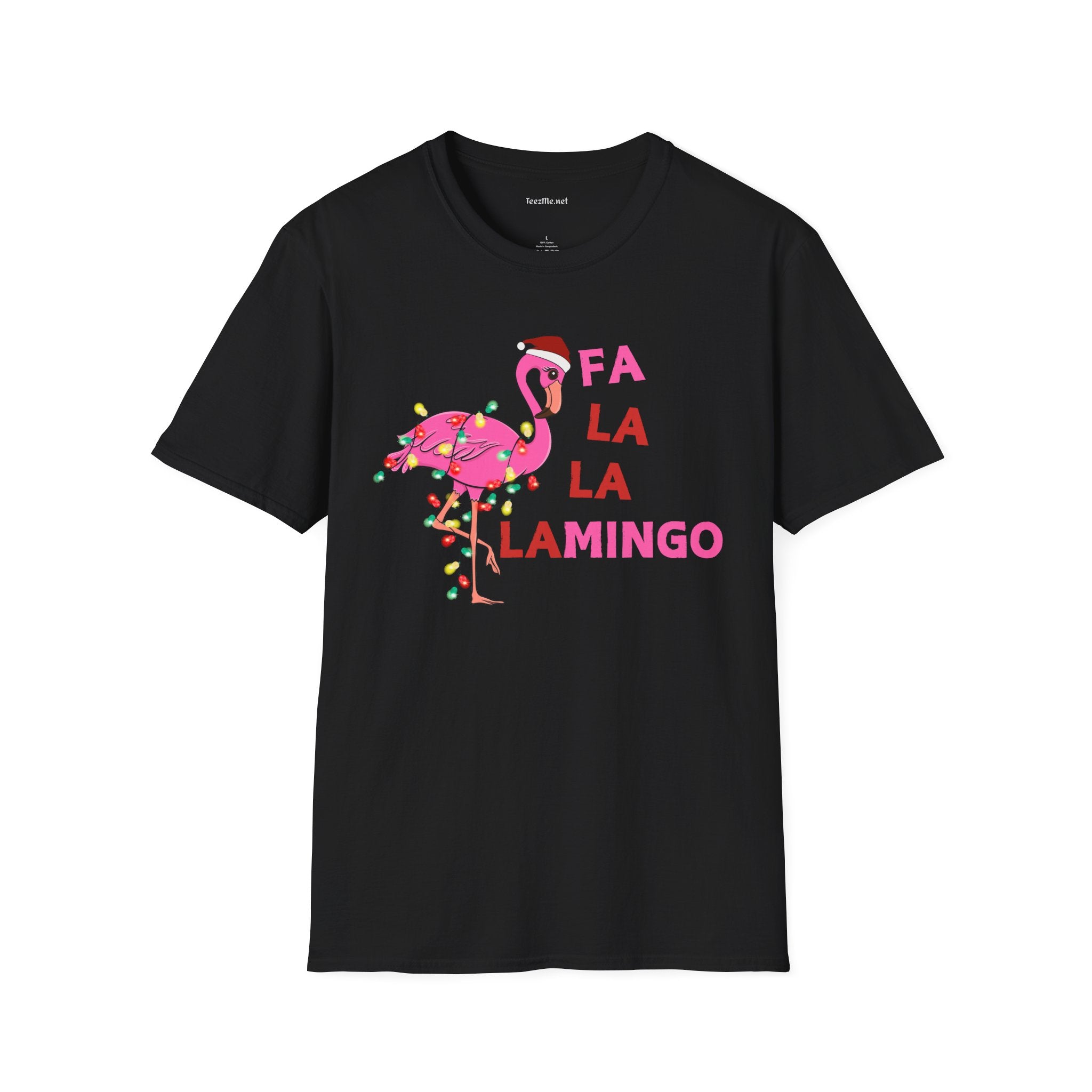 FA LA LA LAMINGO Unisex Softstyle T-Shirt 100% Cotton
