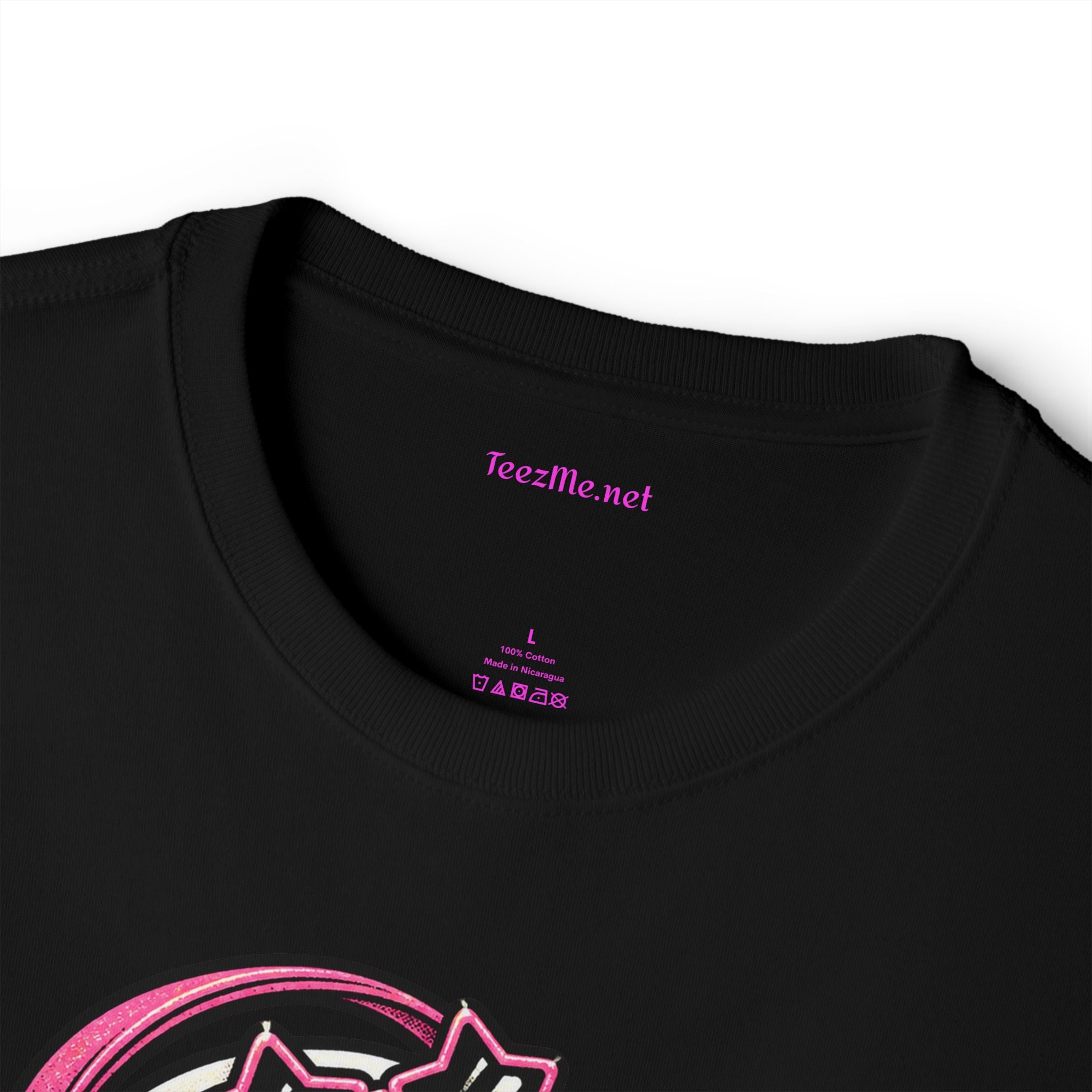 Cute Ghost Arcade Tee — Kawaii Pink Gaming Shirt