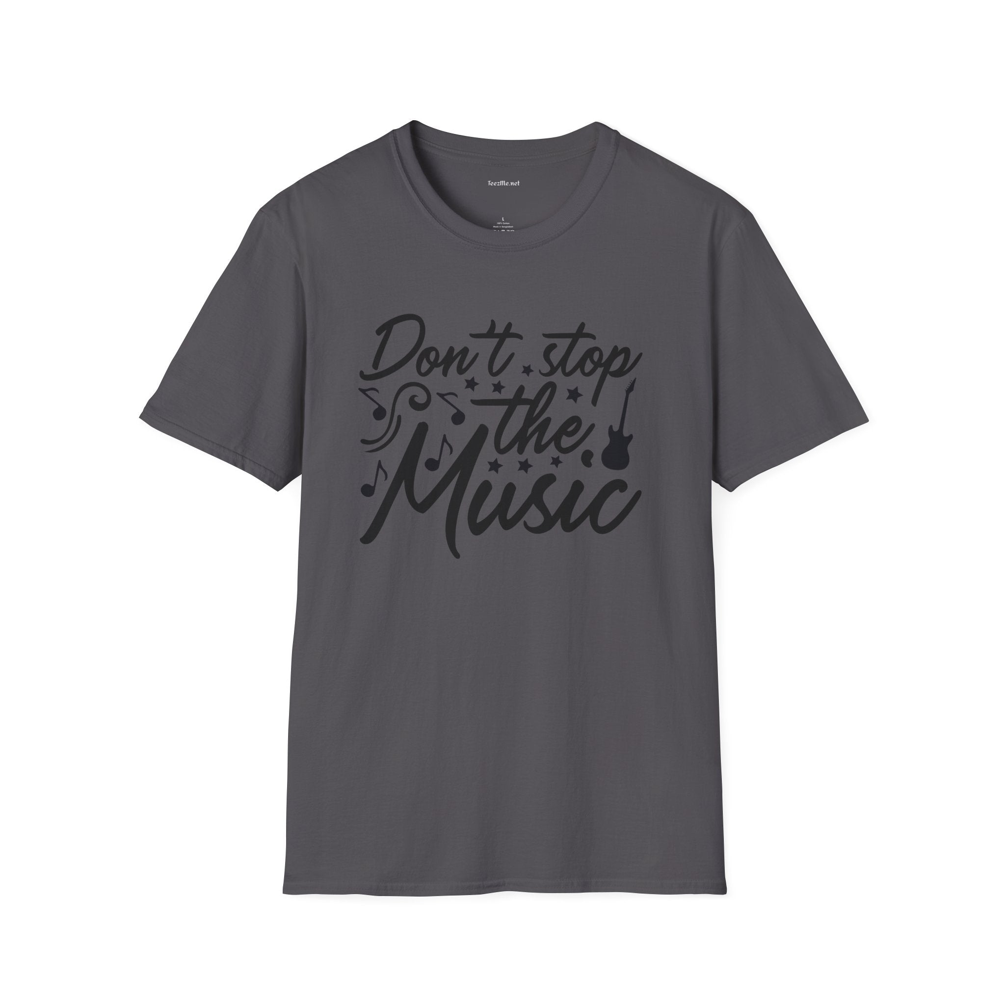 Don't stop the Music 1 - Unisex Softstyle T-Shirt 100% Cotton Graphic