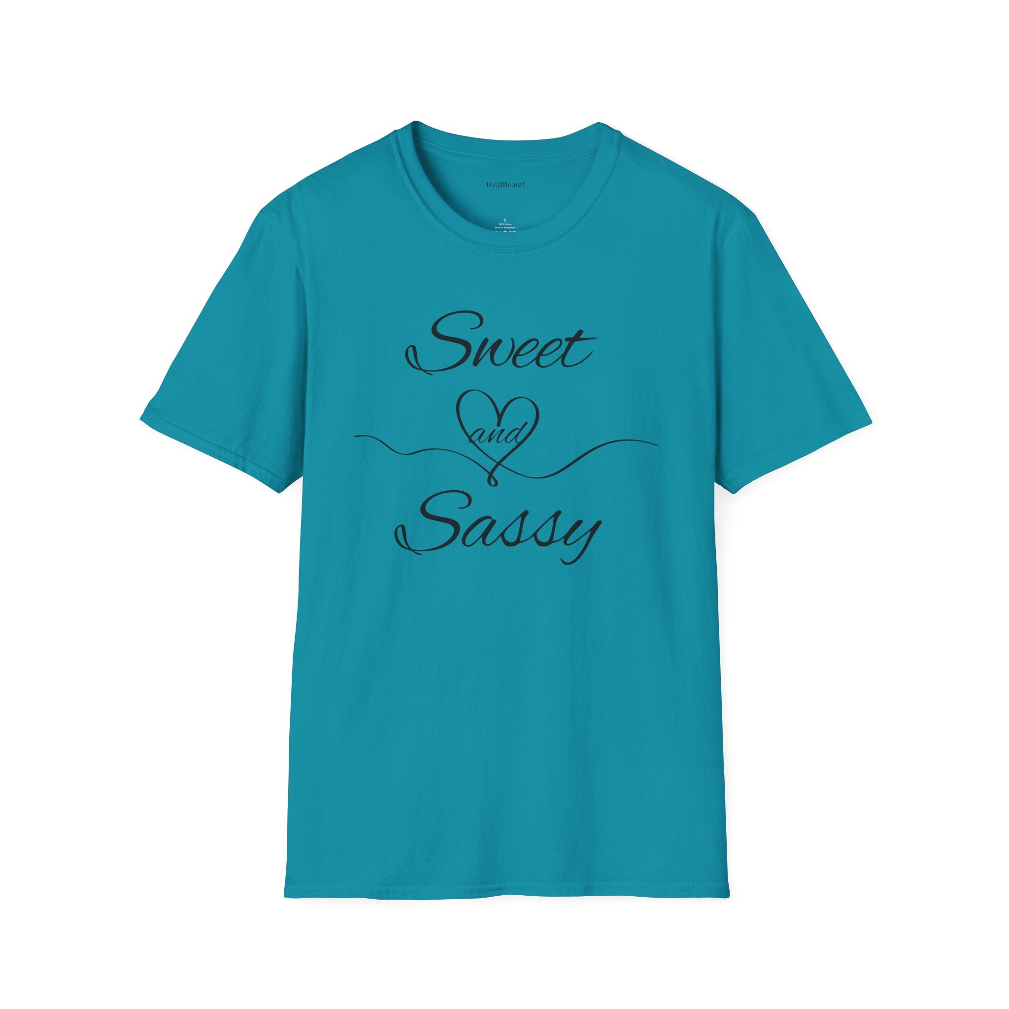 Sweet and Sassy - Unisex Softstyle T-Shirt 100% Cotton Graphic