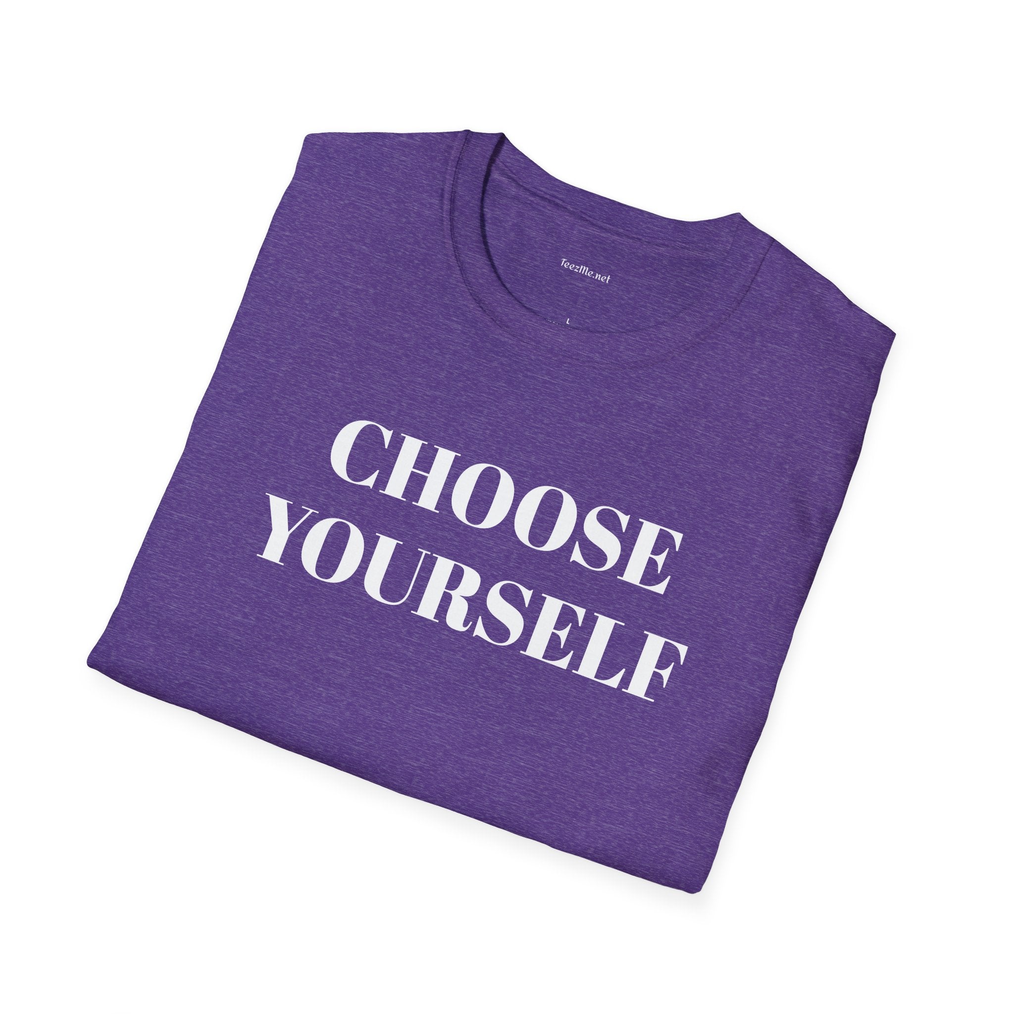 CHOOSE YOURSELF - Unisex Softstyle T-Shirt 100% Cotton Graphic